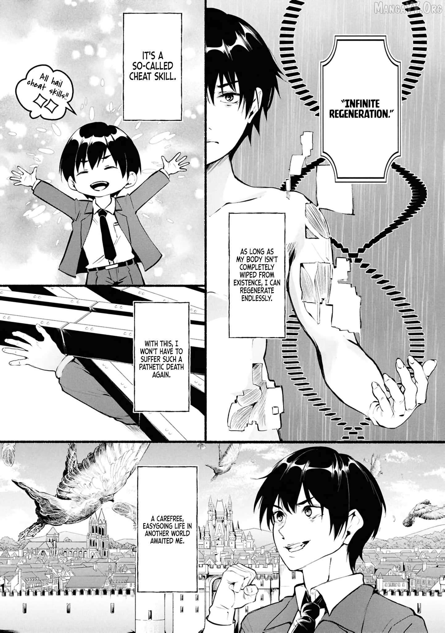 A Simple Soldier, Granted the Reincarnation Gift of “Infinite Regeneration”, Found Himself the Target of Countless Beautiful Women Chapter 1 - page 9