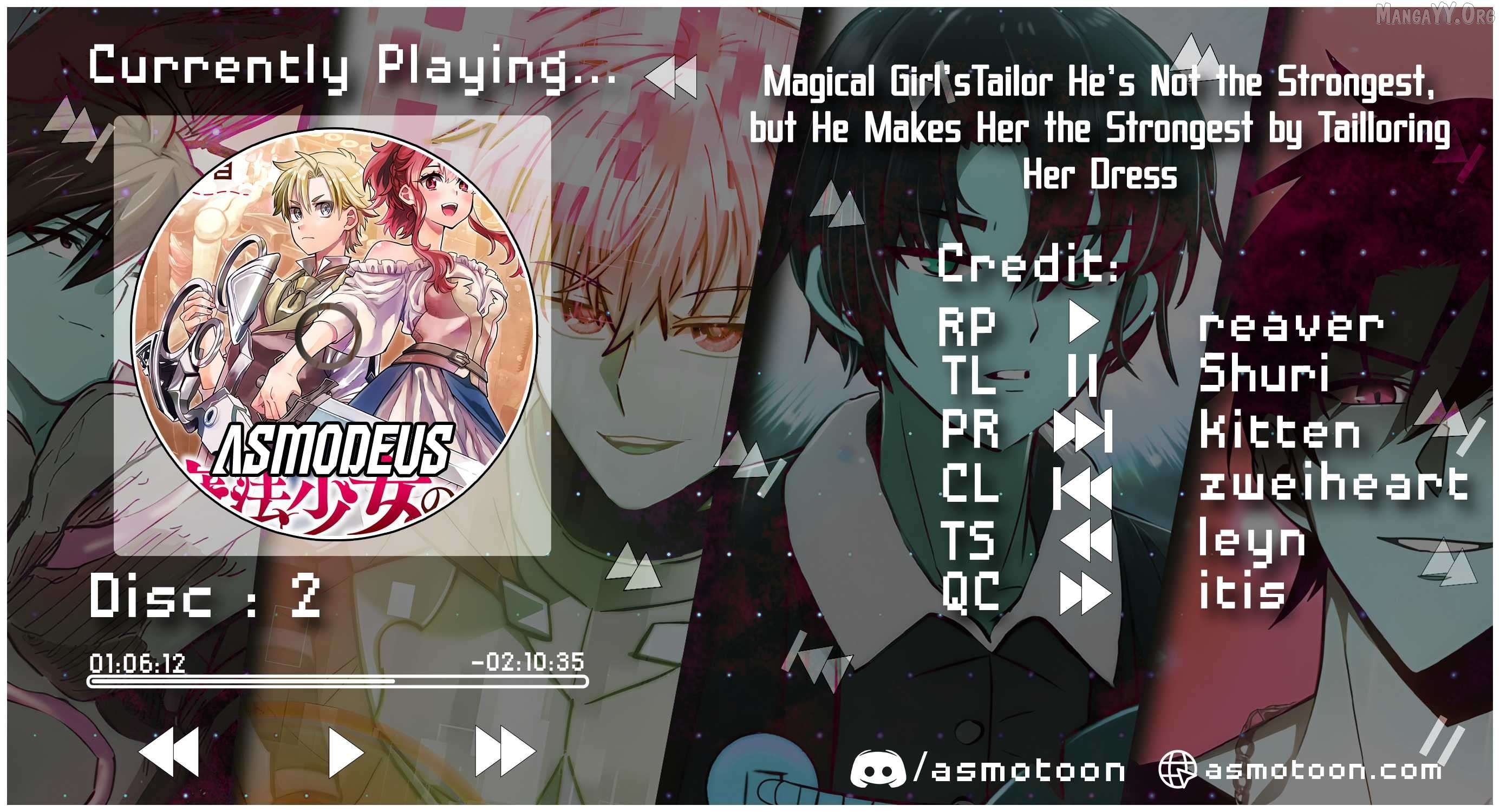 Magical Girl’s Tailor He’s Not the Strongest, but He Makes Her the Strongest by Tailloring Her Dress Chapter 2 - page 1