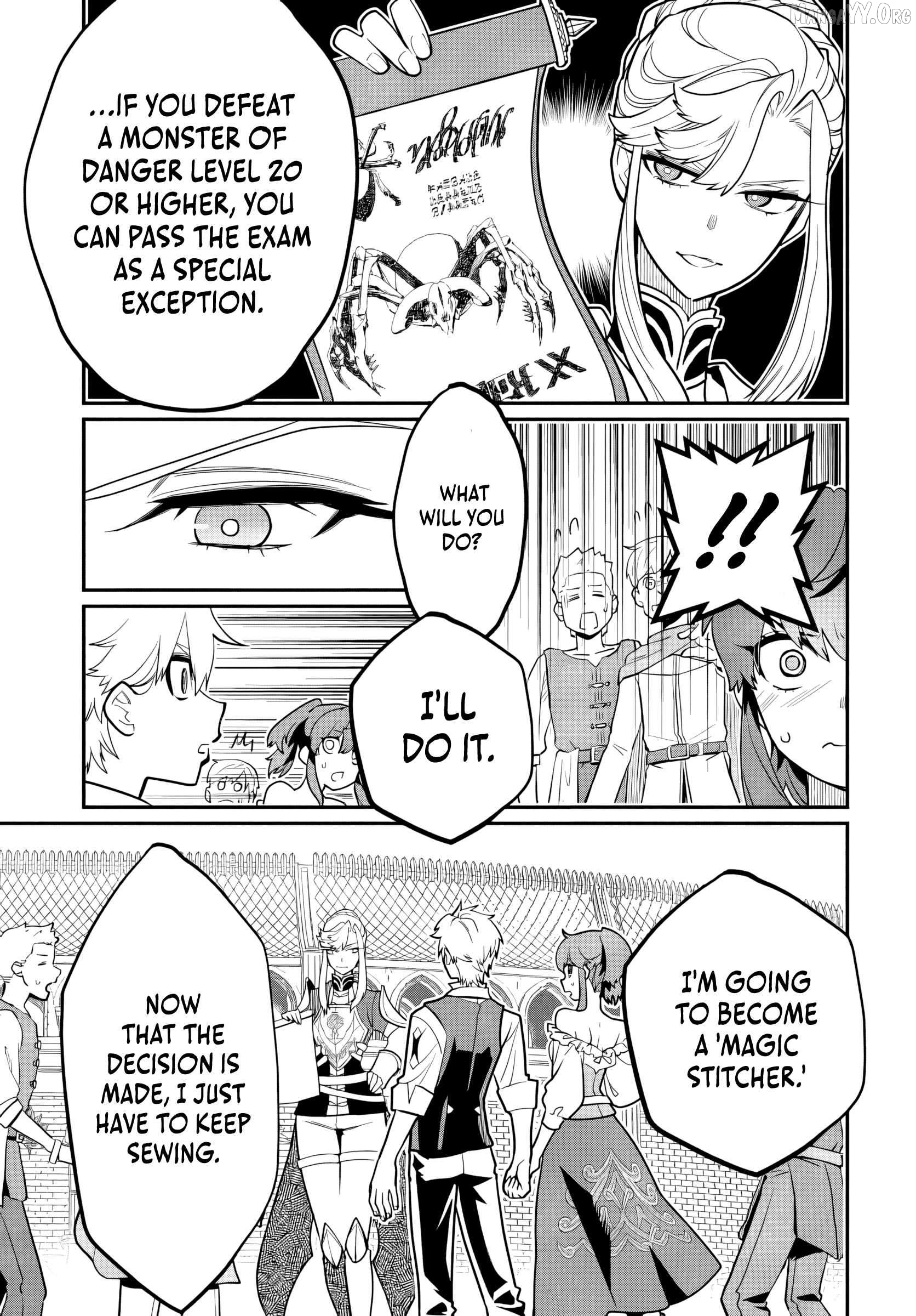 Magical Girl’s Tailor He’s Not the Strongest, but He Makes Her the Strongest by Tailloring Her Dress Chapter 2 - page 14