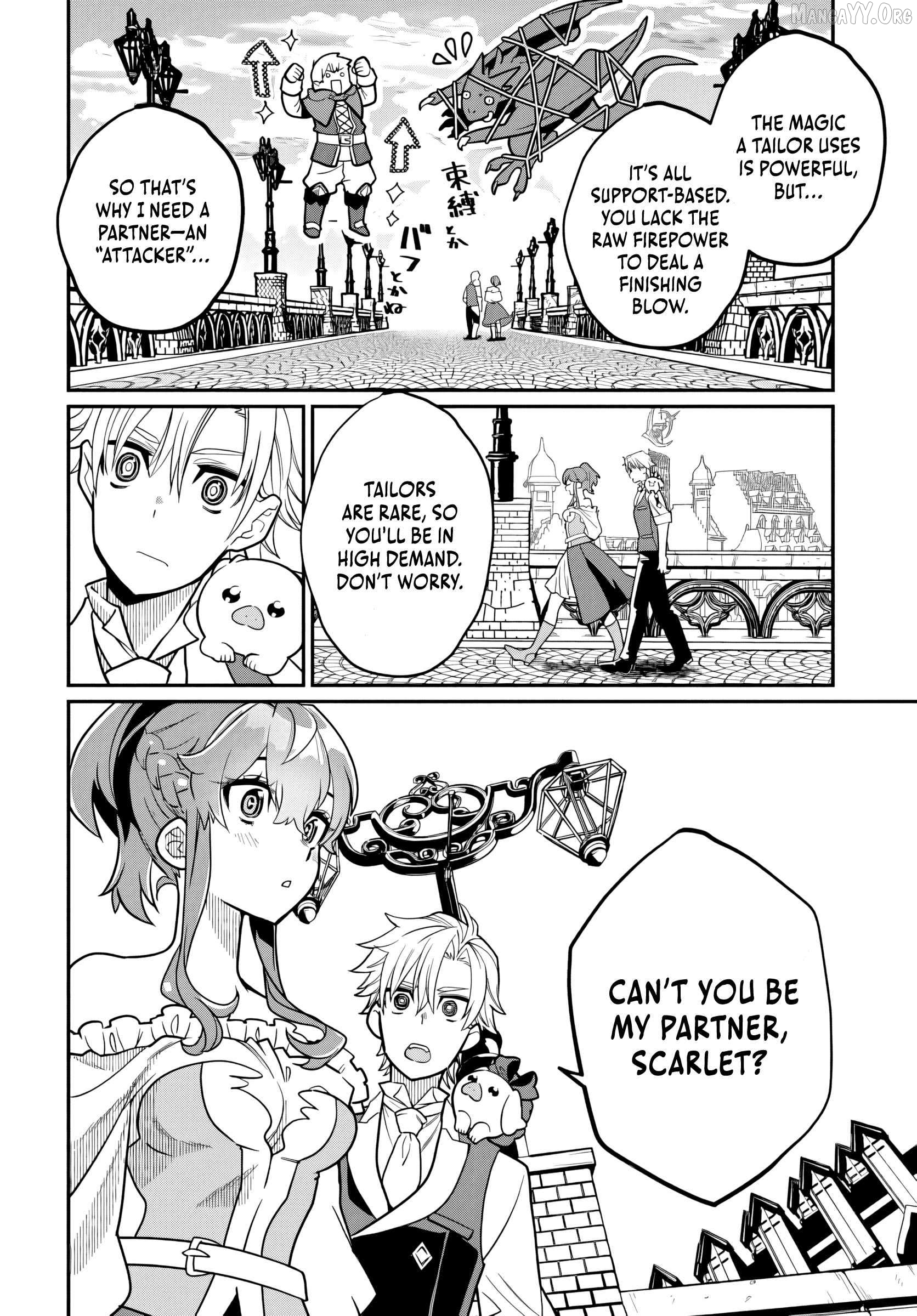 Magical Girl’s Tailor He’s Not the Strongest, but He Makes Her the Strongest by Tailloring Her Dress Chapter 2 - page 9