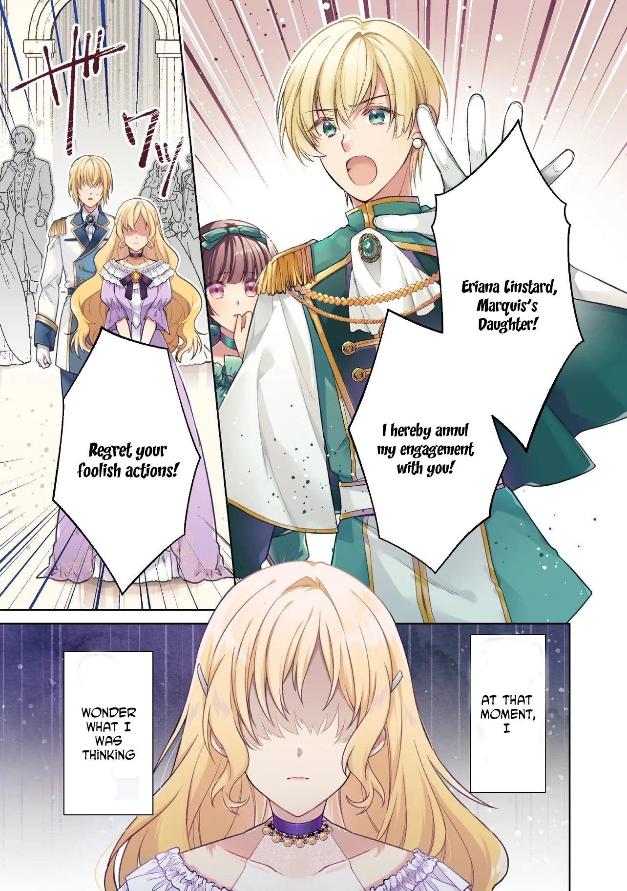 The Saintess Took My Fiancé—In This Do-Over, I Won't Fall for Him. Chapter 1 - page 1