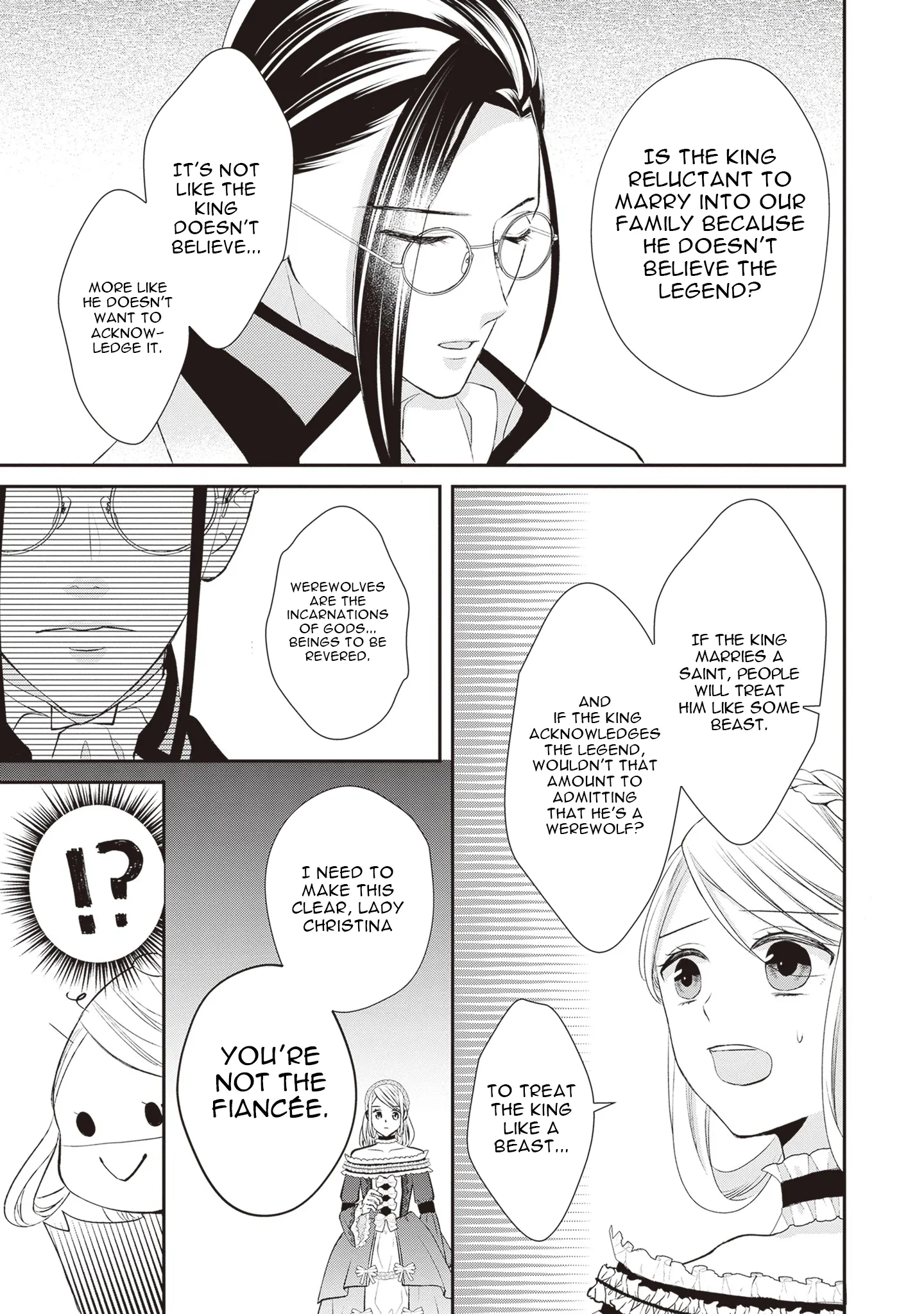 Migawari Konyaku Shananoni, Gin Ookami Heika ga Doushitemo Hanashite Kuremasen! Chapter 1 - page 31