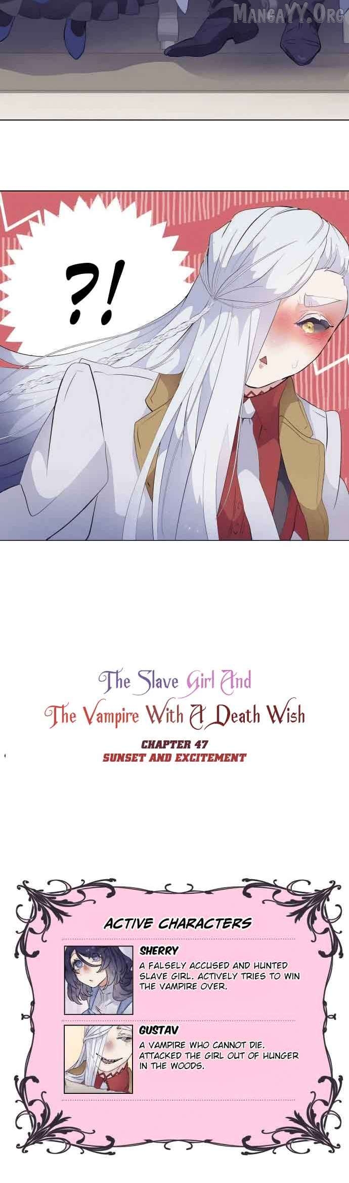 The Slave Girl and the Vampire with a Death Wish Chapter 47 - page 3