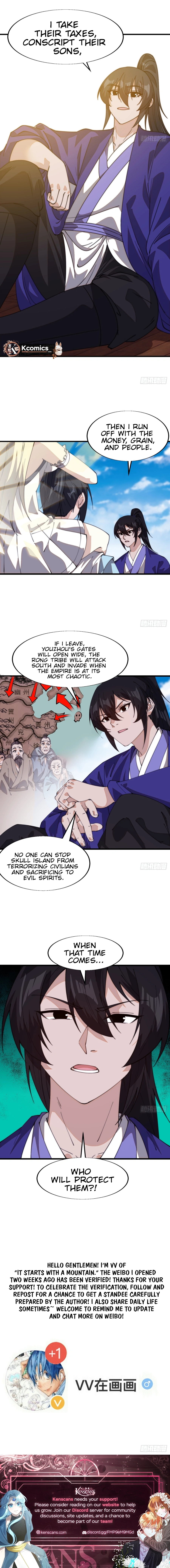 It Starts With A Mountain Chapter 822 - page 6