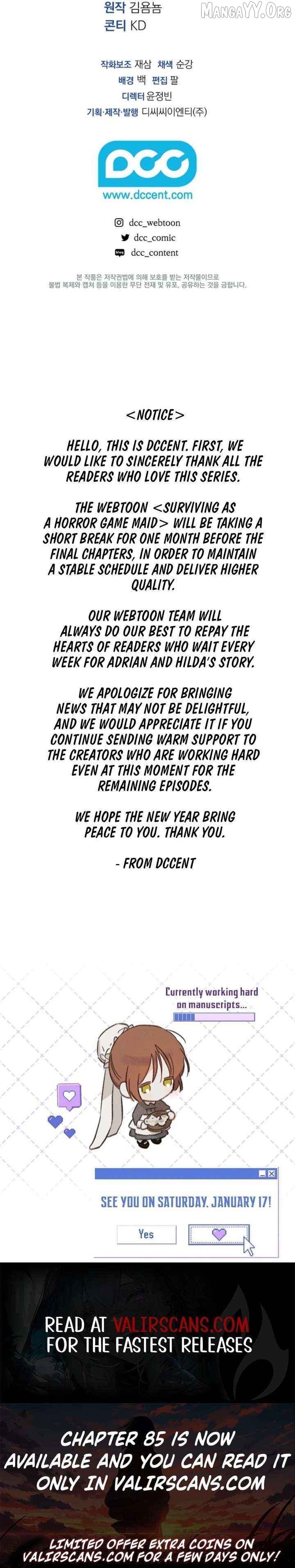 How to Survive as a Maid in a Horror Game Chapter 94 - page 13