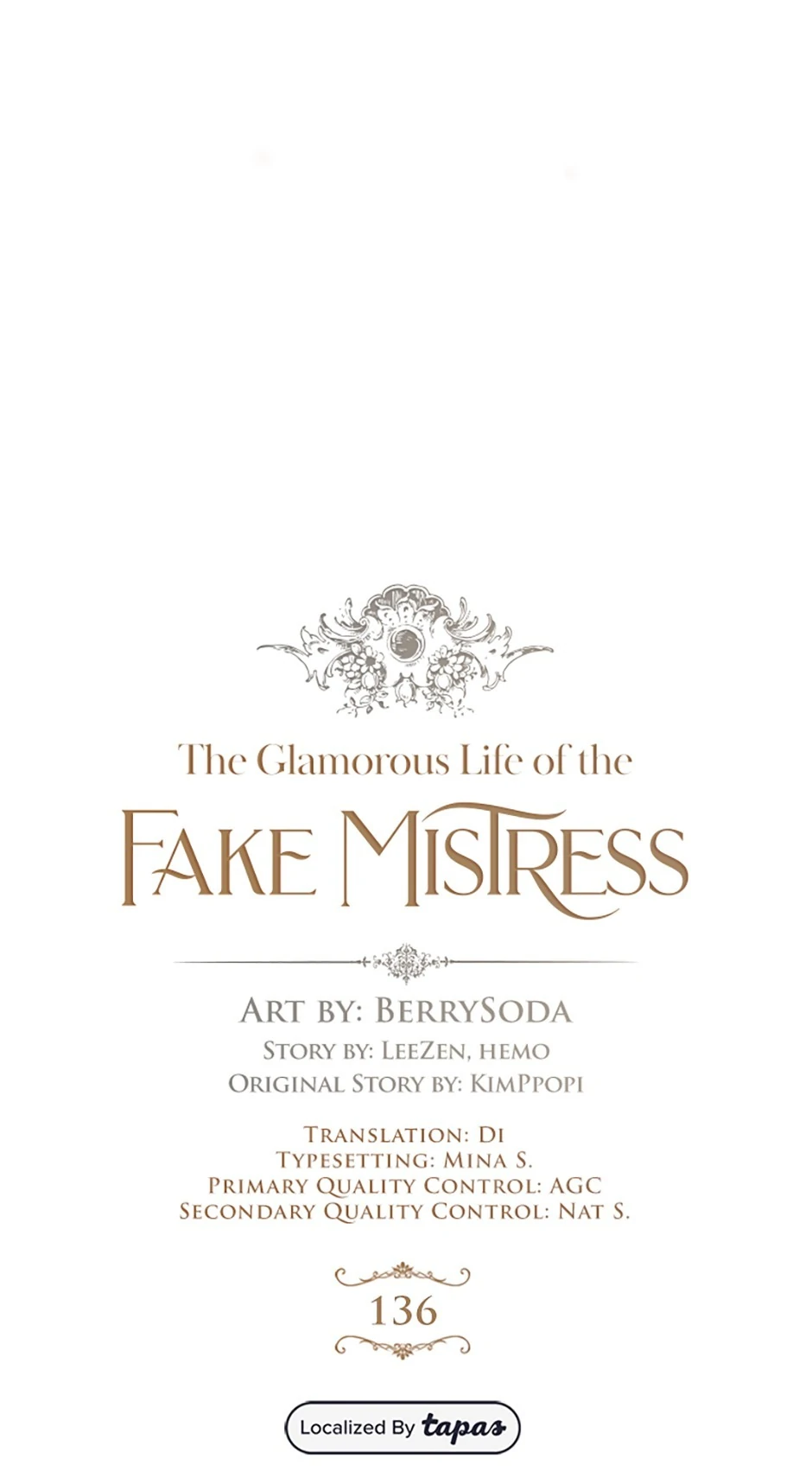 The Glamorous Life of the Fake Mistress Chapter 136 - page 7