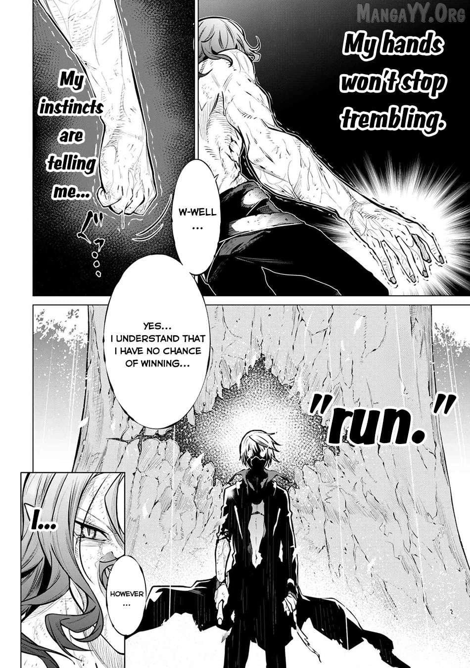 SSS RANK DUNGEON DE KNIFE ICHIHON TEWATASARE TSUIHOU SARETA HAKUMA DOUSHI Chapter 24 - page 2