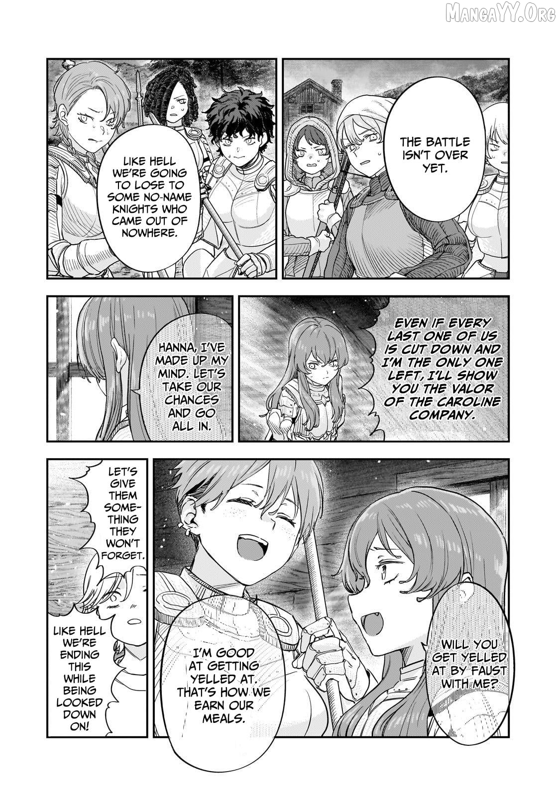 Virgin Knight who is the Frontier Lord in the Gender Switched World Chapter 12.2 - page 19