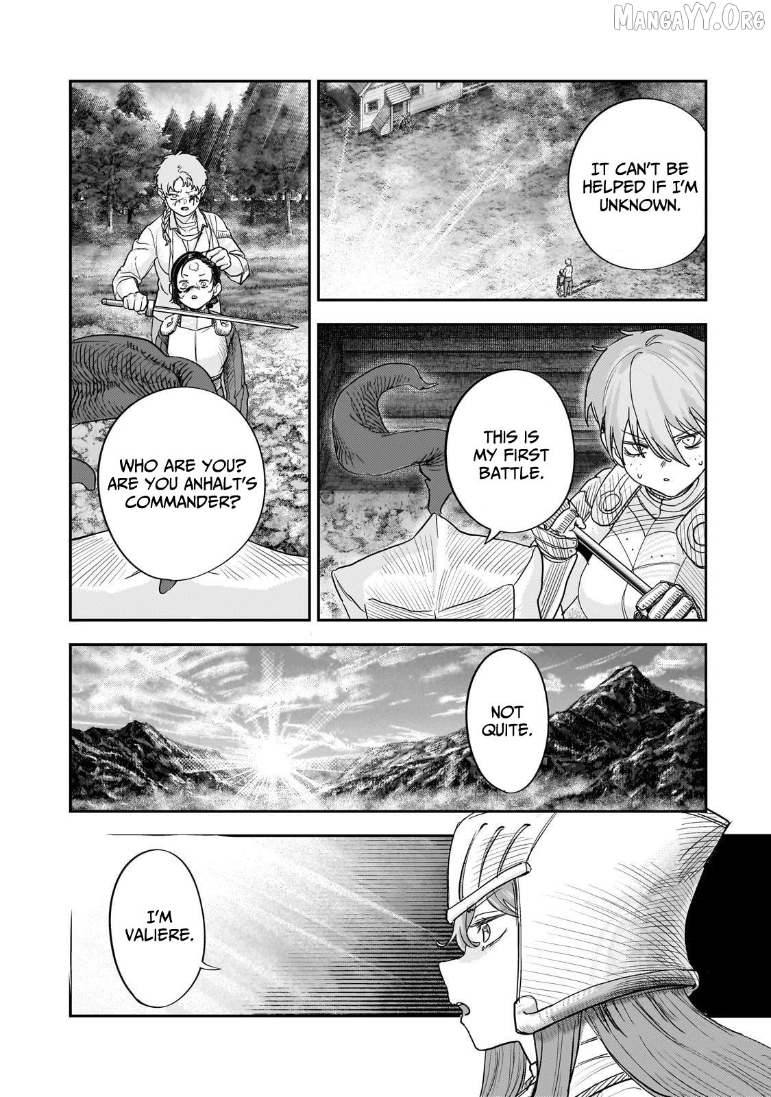 Virgin Knight who is the Frontier Lord in the Gender Switched World Chapter 12.2 - page 22