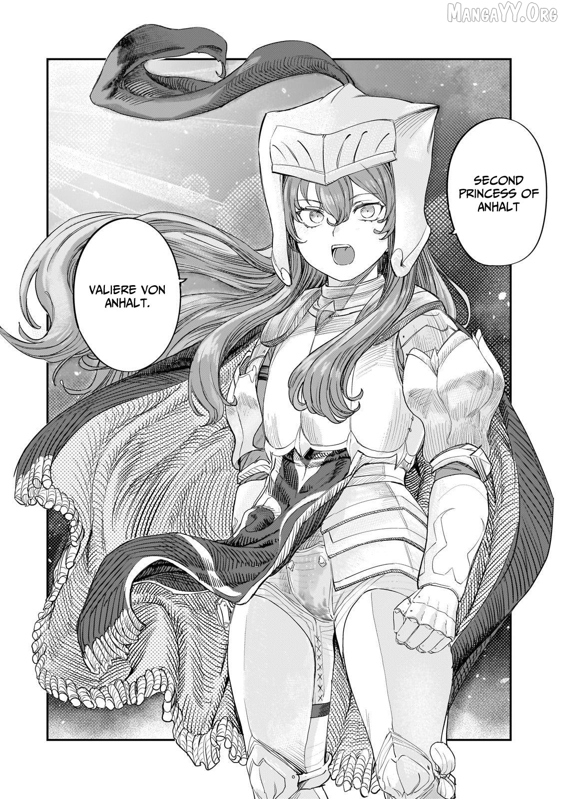 Virgin Knight who is the Frontier Lord in the Gender Switched World Chapter 12.2 - page 23