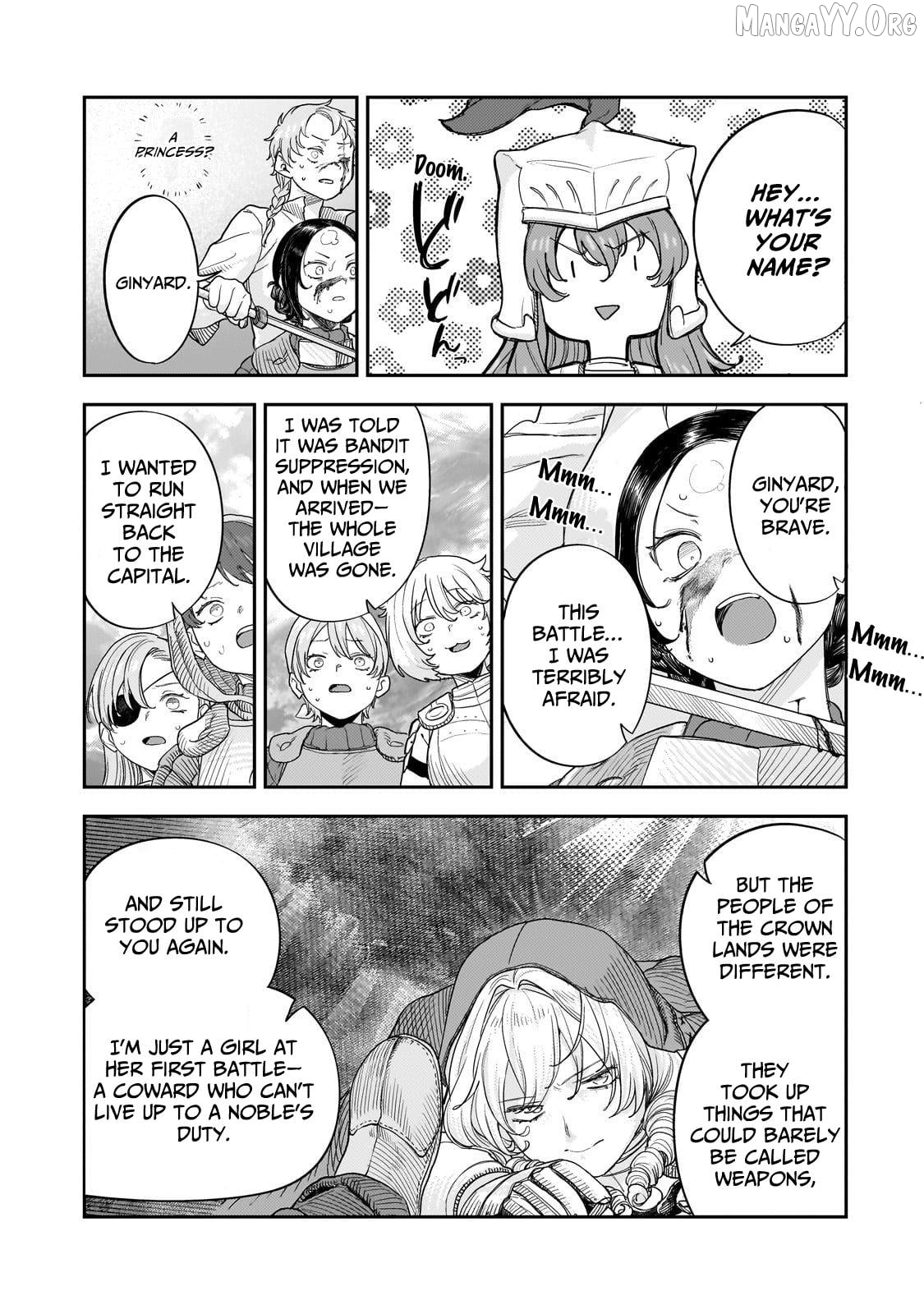 Virgin Knight who is the Frontier Lord in the Gender Switched World Chapter 12.2 - page 24
