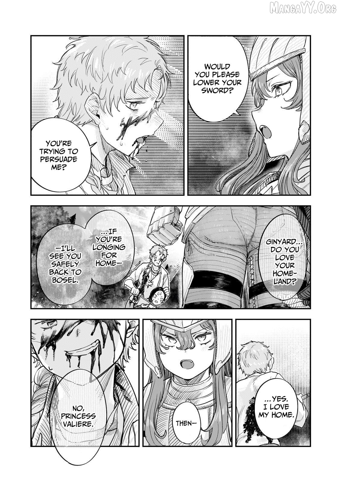 Virgin Knight who is the Frontier Lord in the Gender Switched World Chapter 12.2 - page 26