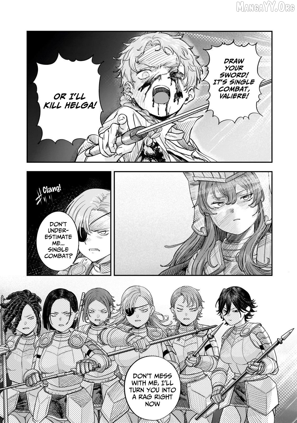 Virgin Knight who is the Frontier Lord in the Gender Switched World Chapter 12.2 - page 28