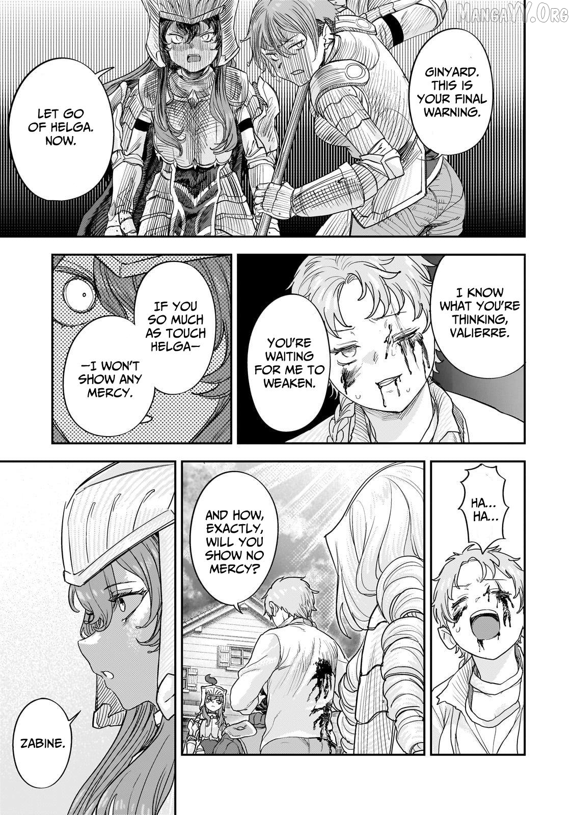 Virgin Knight who is the Frontier Lord in the Gender Switched World Chapter 12.2 - page 30
