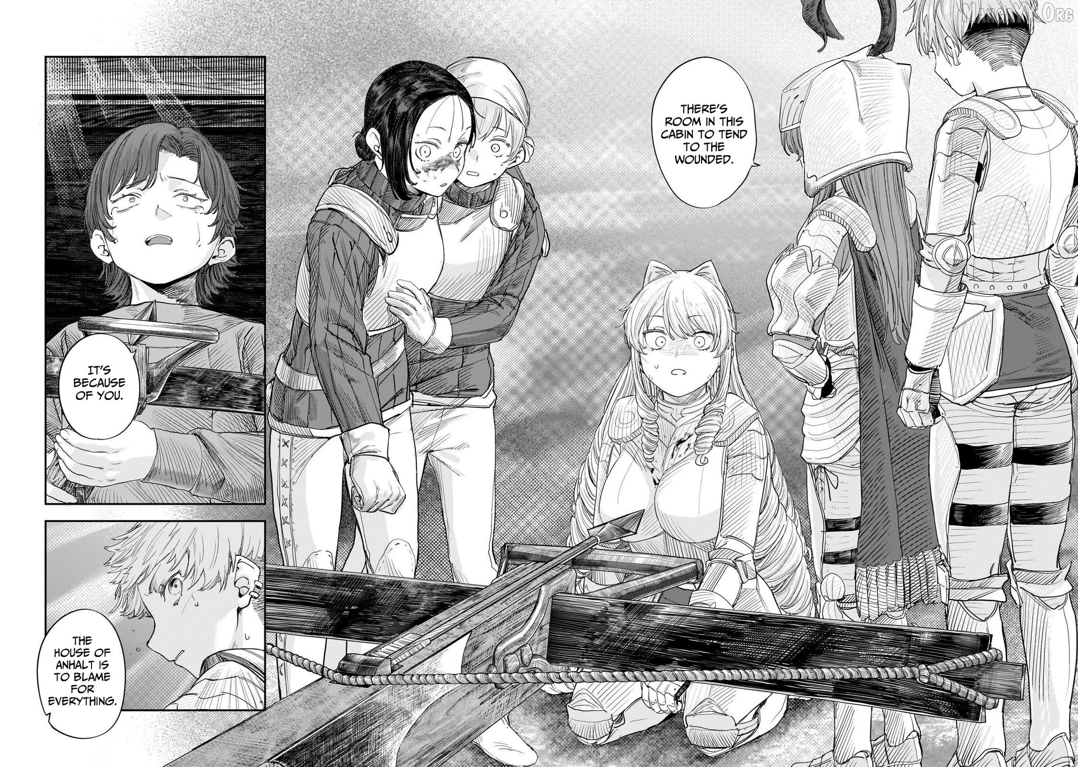 Virgin Knight who is the Frontier Lord in the Gender Switched World Chapter 12.2 - page 37