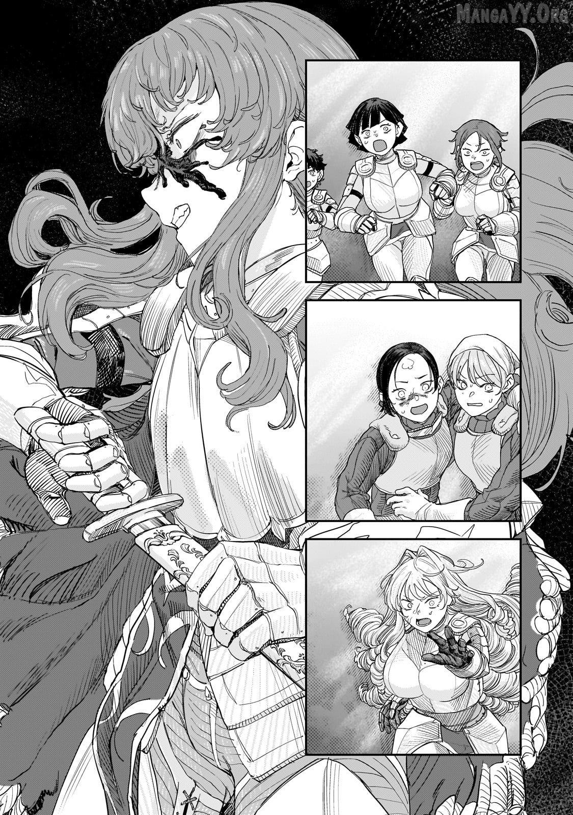 Virgin Knight who is the Frontier Lord in the Gender Switched World Chapter 12.2 - page 40