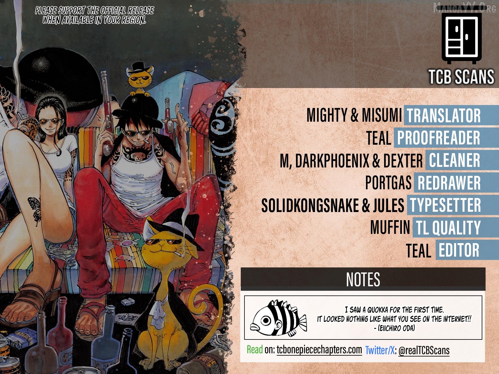 One Piece Chapter 1172 - page 2