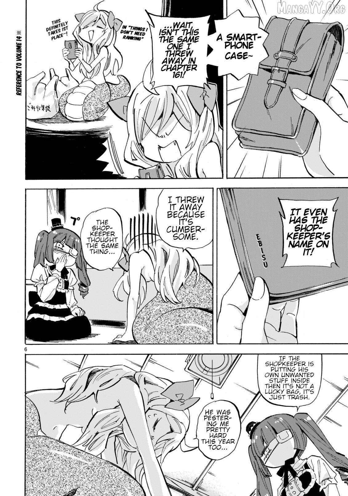 Jashin-chan Dropkick Chapter 291 - page 6