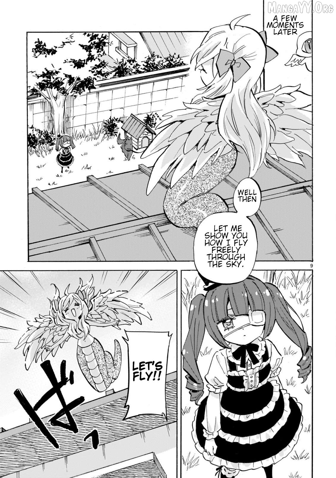 Jashin-chan Dropkick Chapter 291 - page 9
