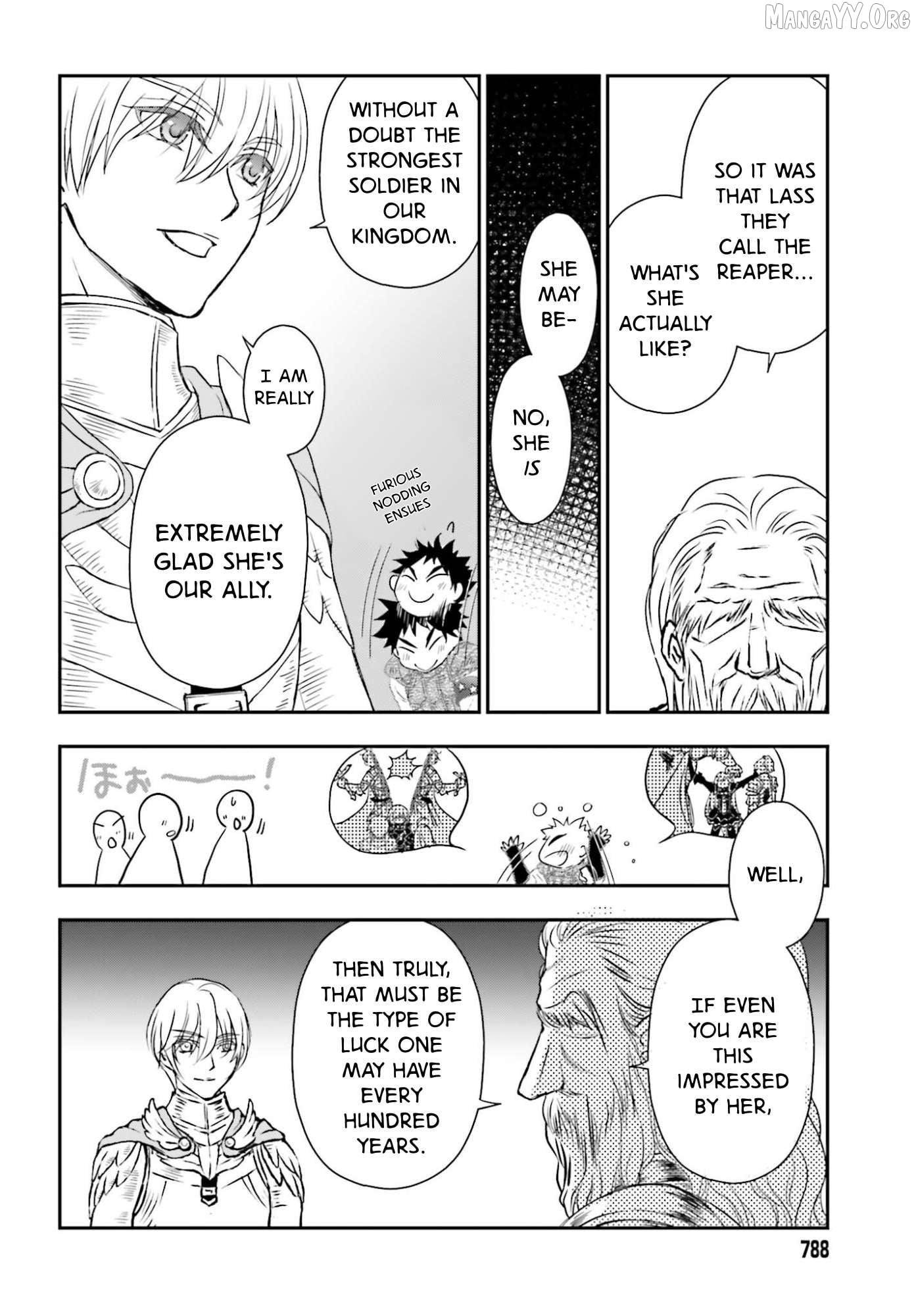The Little Girl Raised By Death Hold The Sword Of Death Tight Chapter 55.2 - page 16