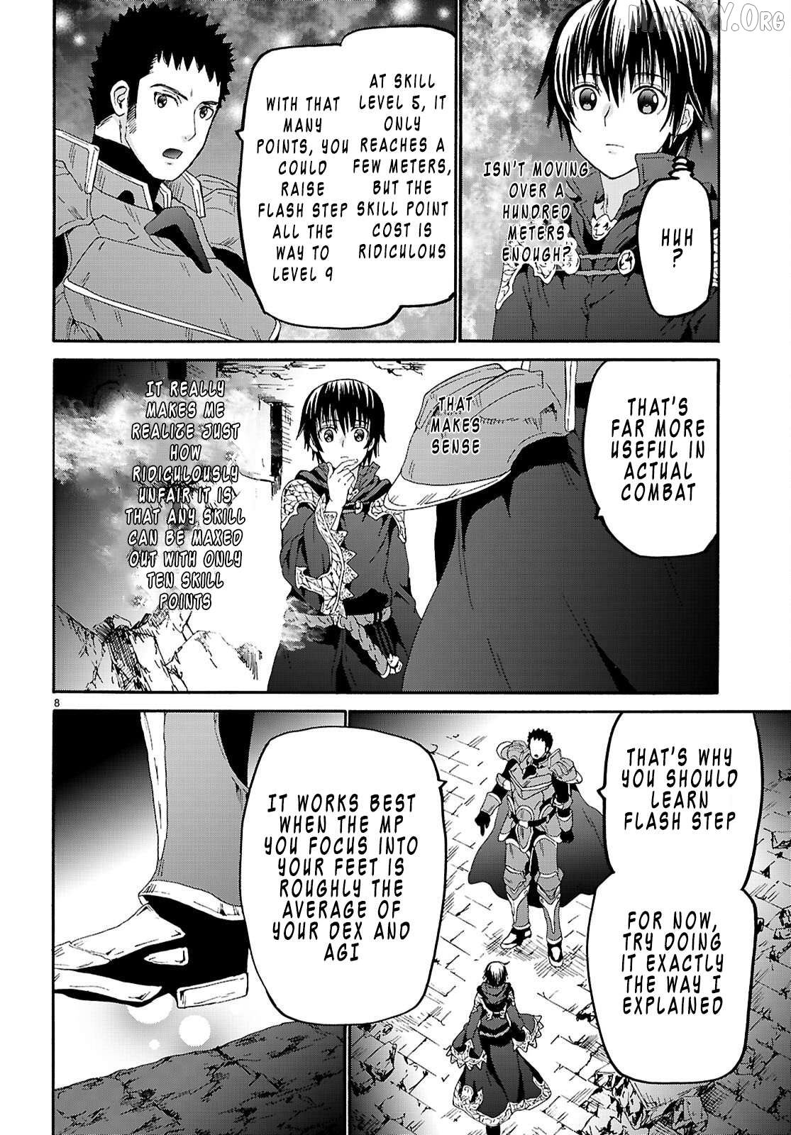 Death March Kara Hajimaru Isekai Kyousoukyoku Chapter 132 - page 8