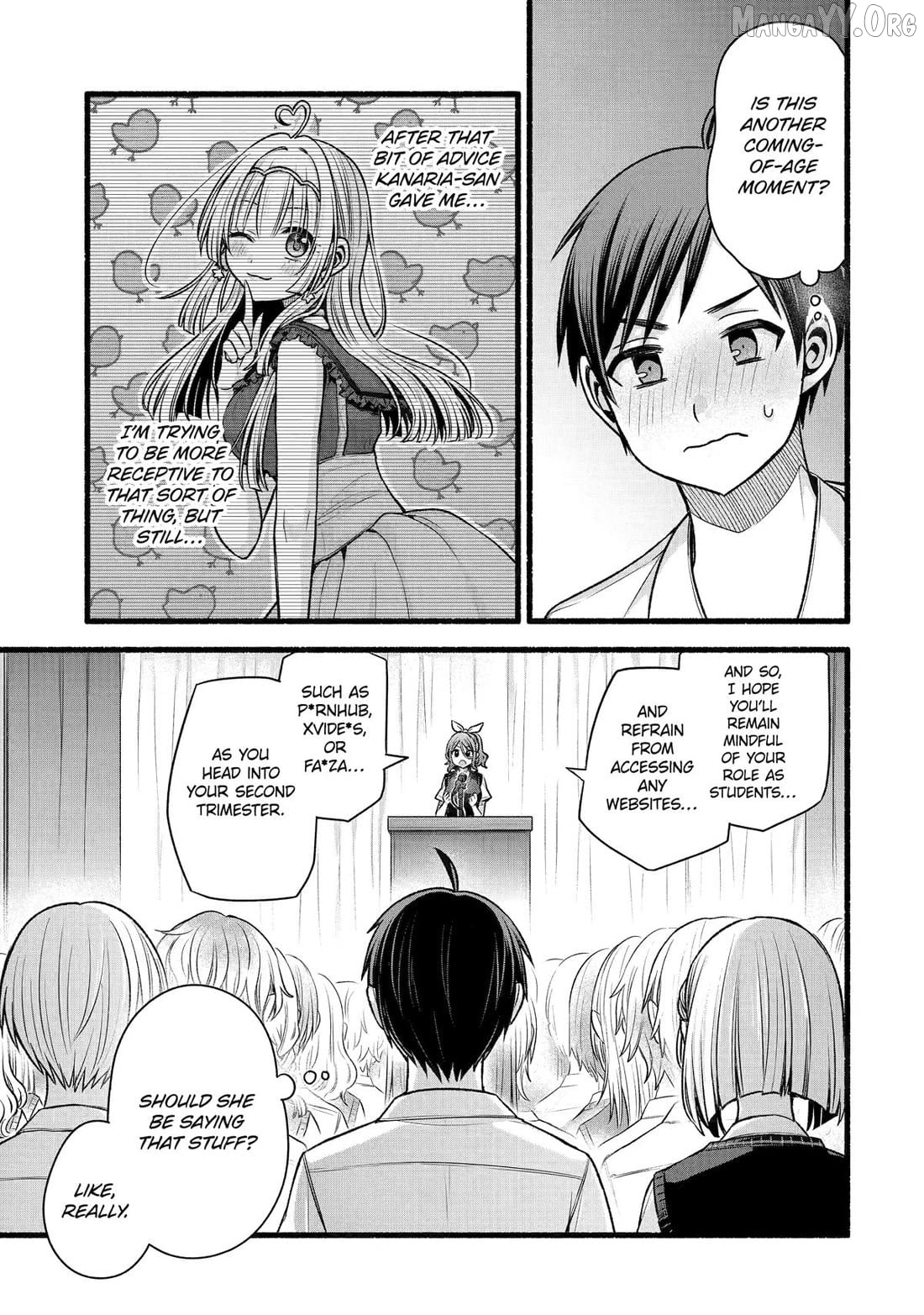 My Friend's Little Sister Is Only Annoying to Me Chapter 50 - page 5