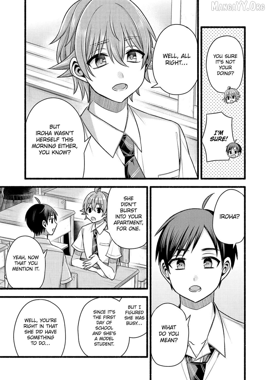 My Friend's Little Sister Is Only Annoying to Me Chapter 50 - page 9