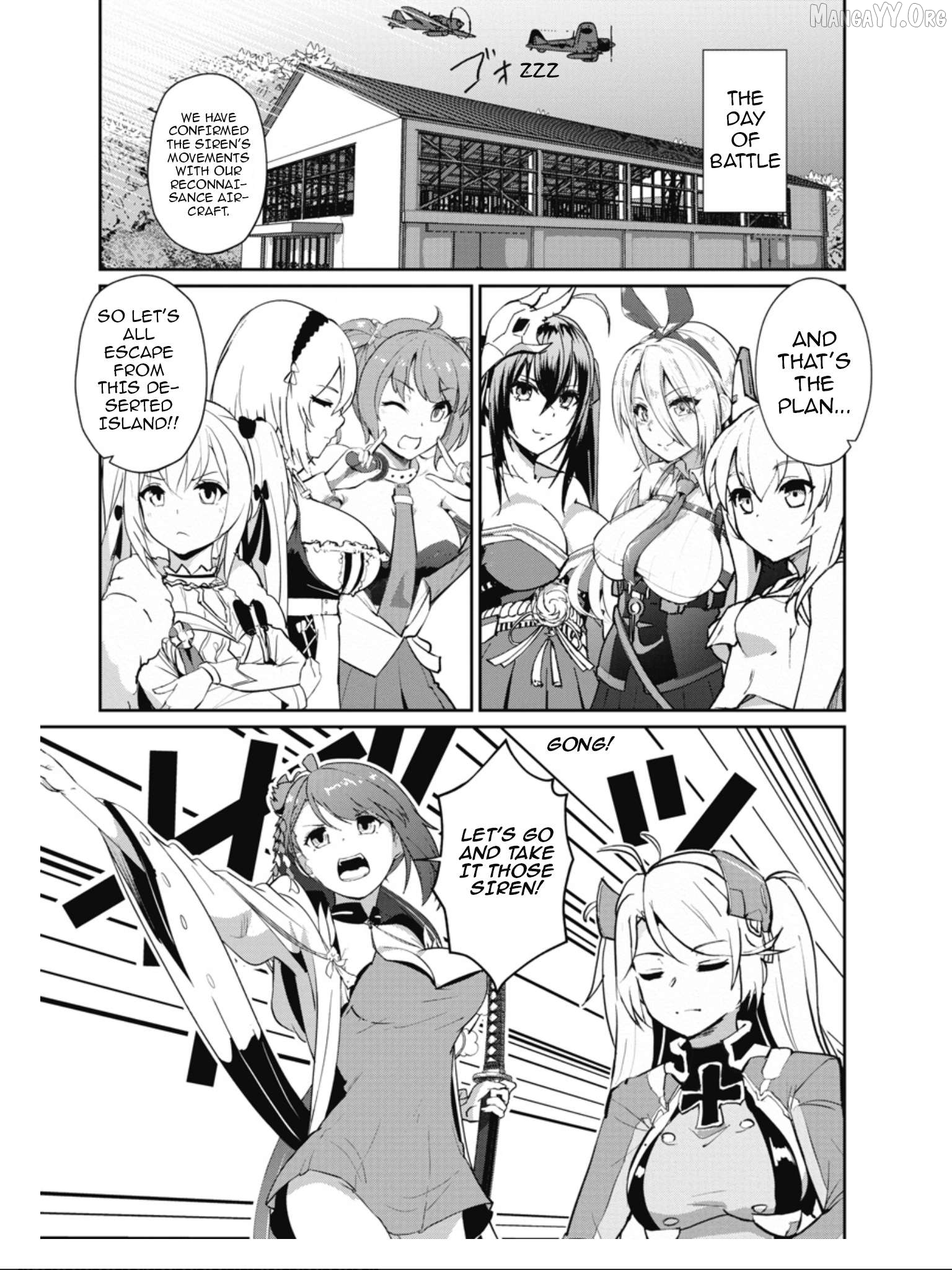 Azur Lane The Animation: Vacations Chapter 34 - page 3