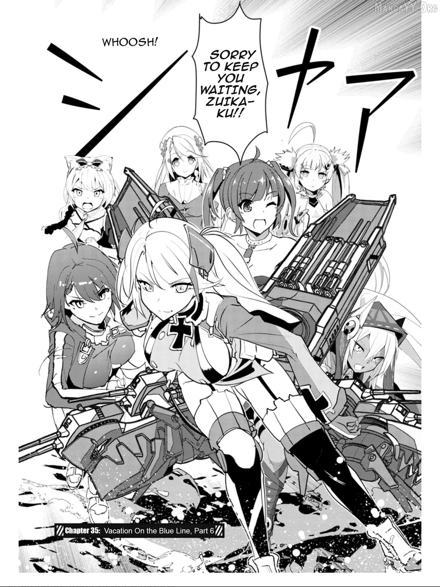 Azur Lane The Animation: Vacations Chapter 35 - page 4