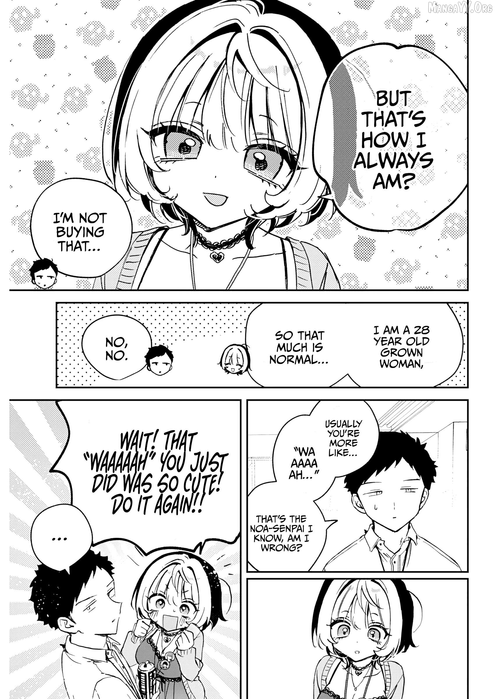 Noa-Senpai Wa Tomodachi. Chapter 87 - page 8