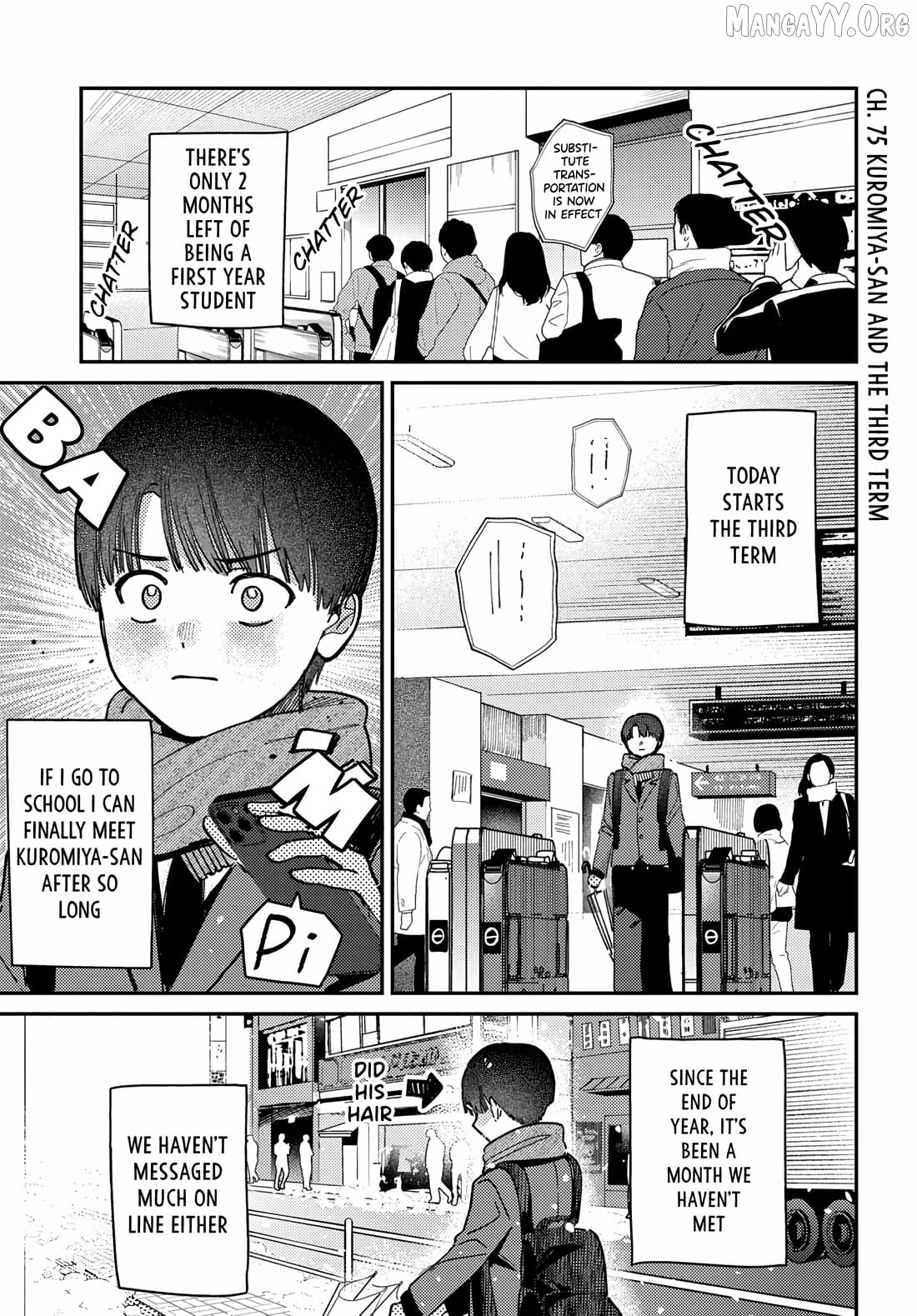 Houkago No Idol Ni Wa Himitsu Ga Aru Chapter 75 - page 1