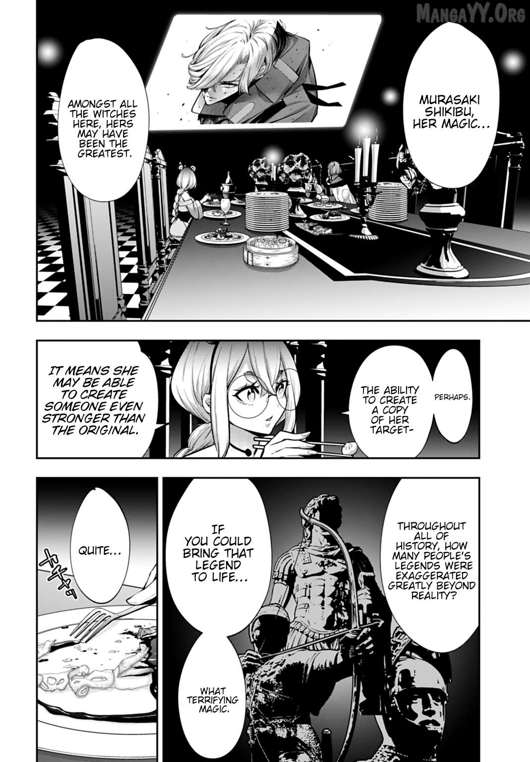 Majo Taisen - The War of Greedy Witches Chapter 63 - page 10