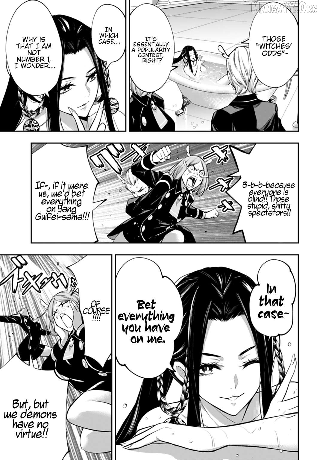 Majo Taisen - The War of Greedy Witches Chapter 63 - page 17