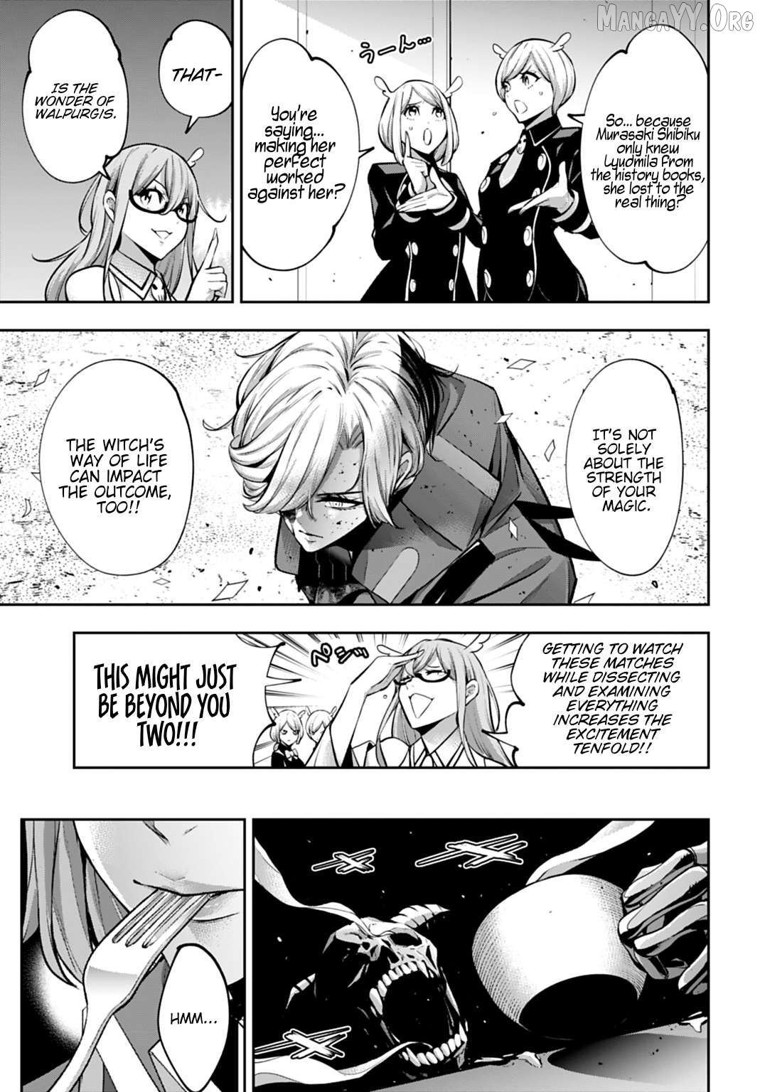 Majo Taisen - The War of Greedy Witches Chapter 63 - page 9
