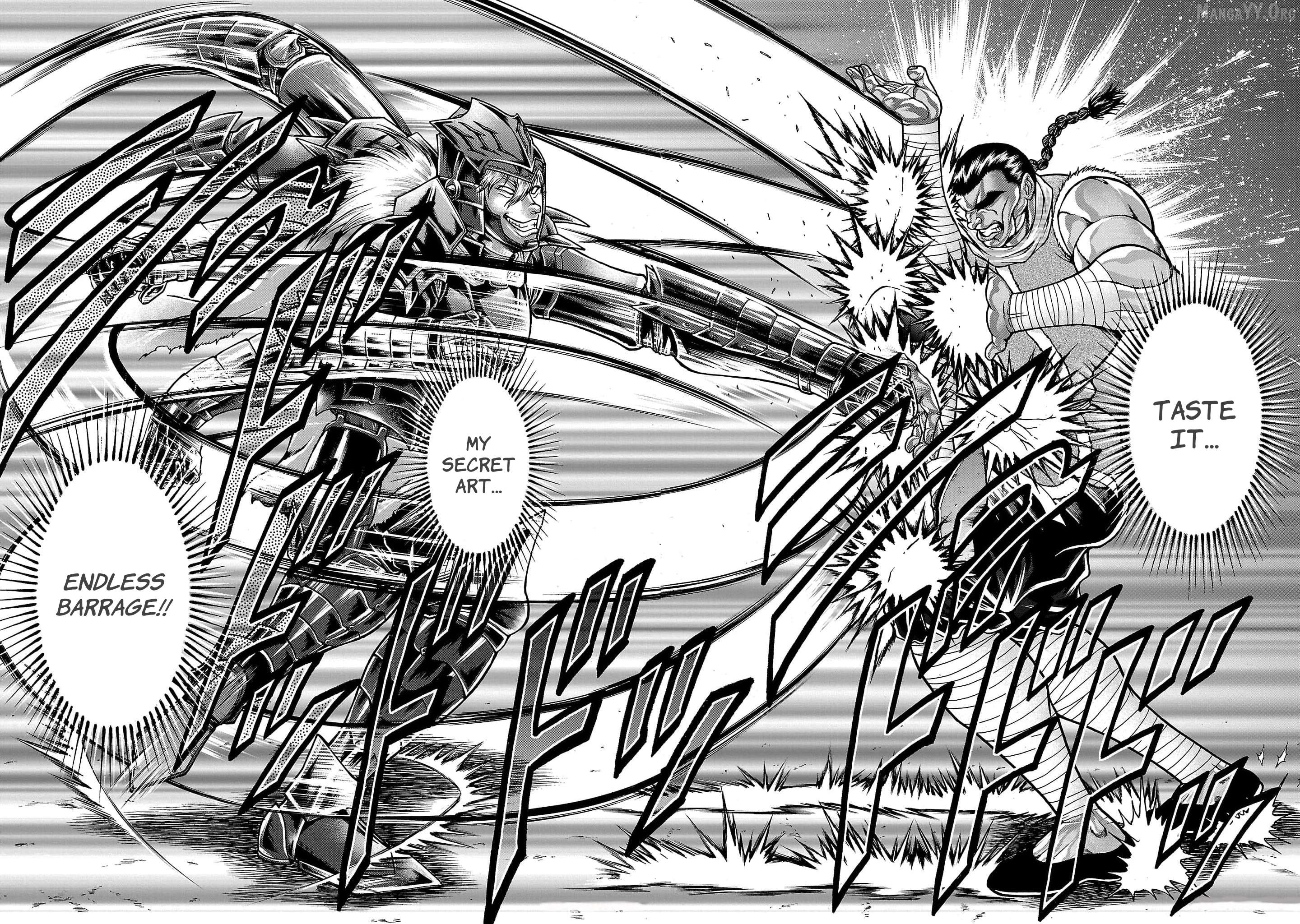 Baki Gaiden – Retsu Kaioh Isekai Tensei Shitemo Ikkō Kamawan! Chapter 56 - page 2