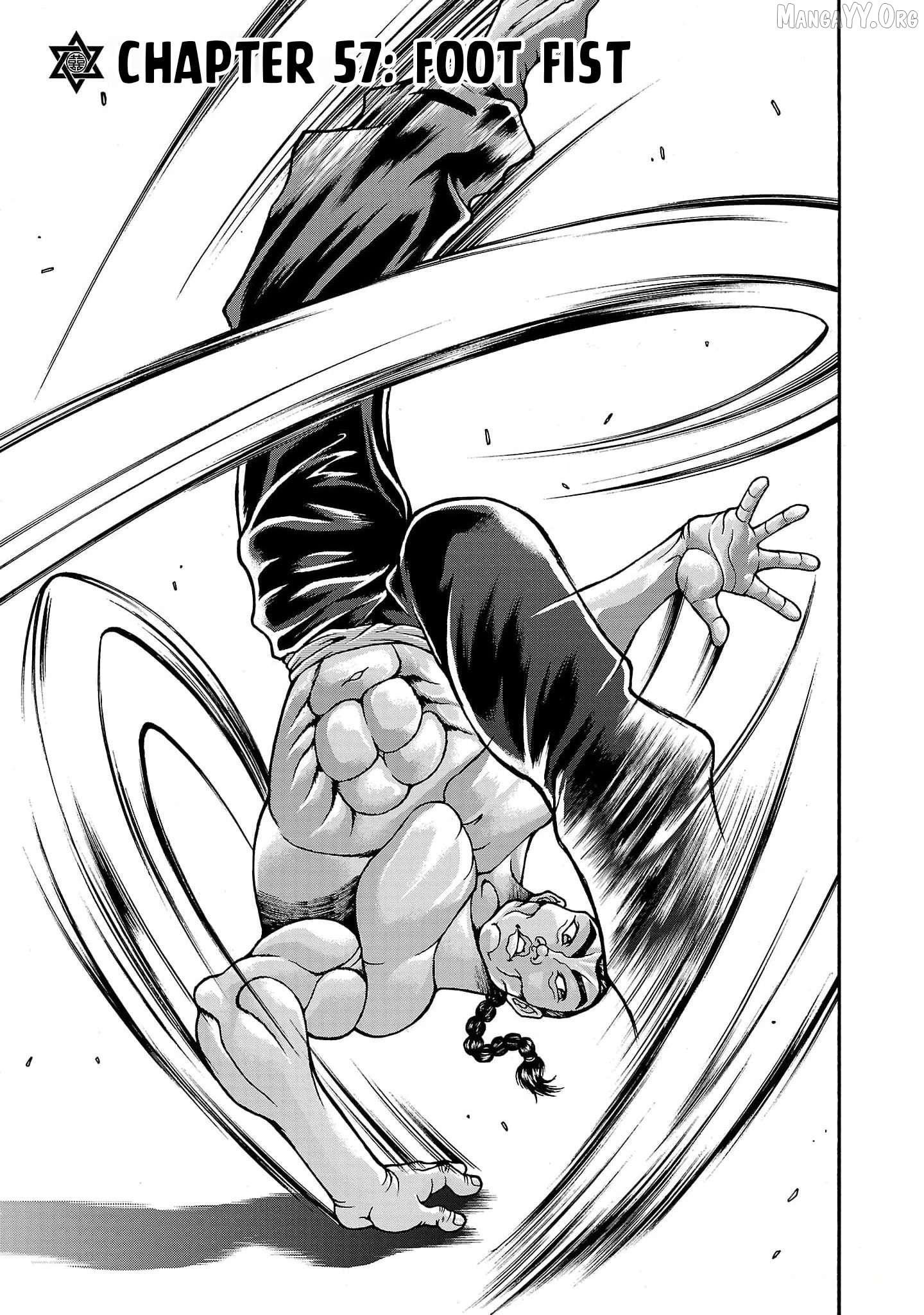 Baki Gaiden – Retsu Kaioh Isekai Tensei Shitemo Ikkō Kamawan! Chapter 57 - page 1