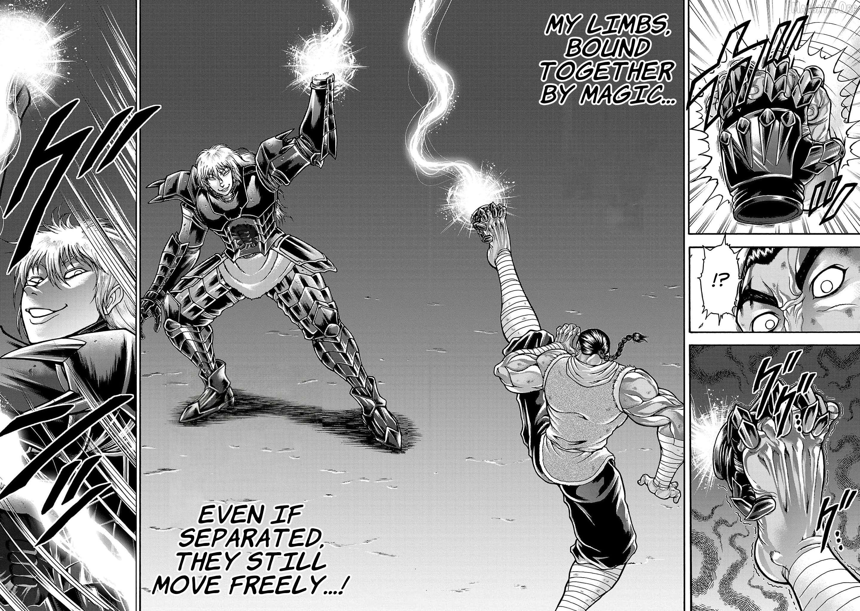 Baki Gaiden – Retsu Kaioh Isekai Tensei Shitemo Ikkō Kamawan! Chapter 57 - page 10