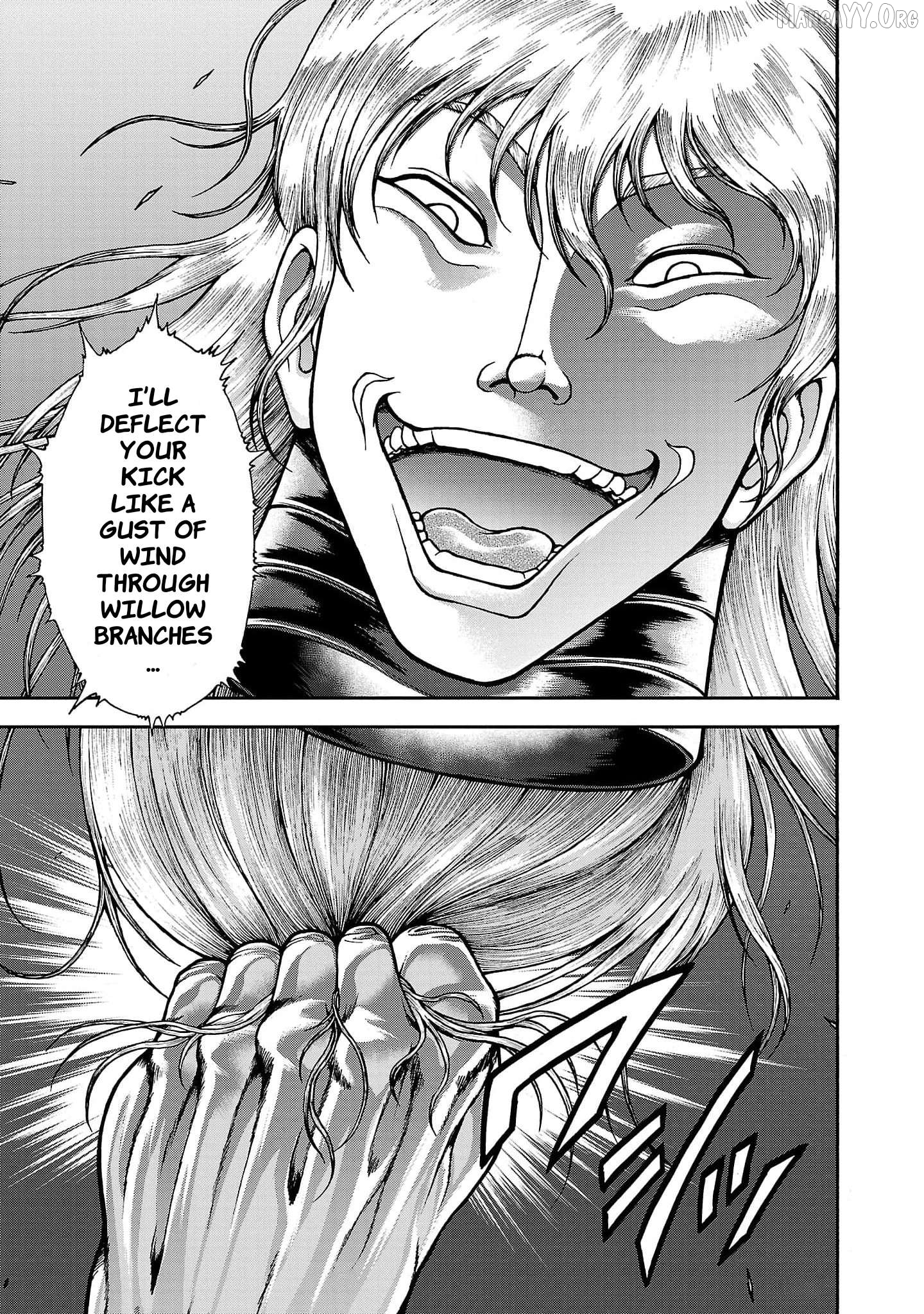 Baki Gaiden – Retsu Kaioh Isekai Tensei Shitemo Ikkō Kamawan! Chapter 57 - page 14