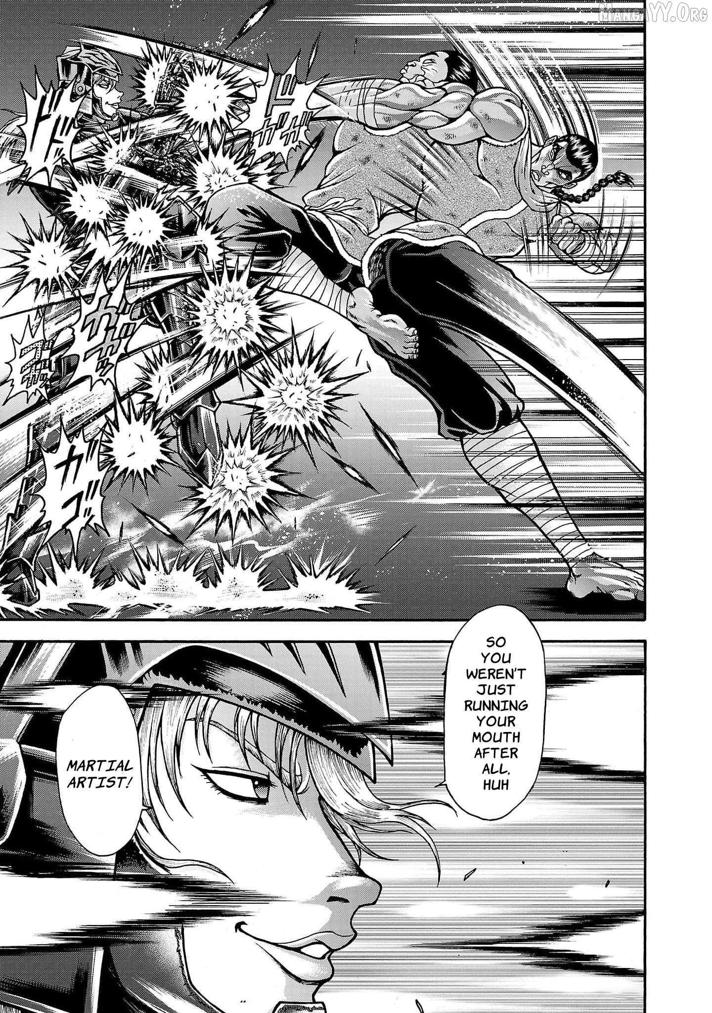 Baki Gaiden – Retsu Kaioh Isekai Tensei Shitemo Ikkō Kamawan! Chapter 57 - page 3