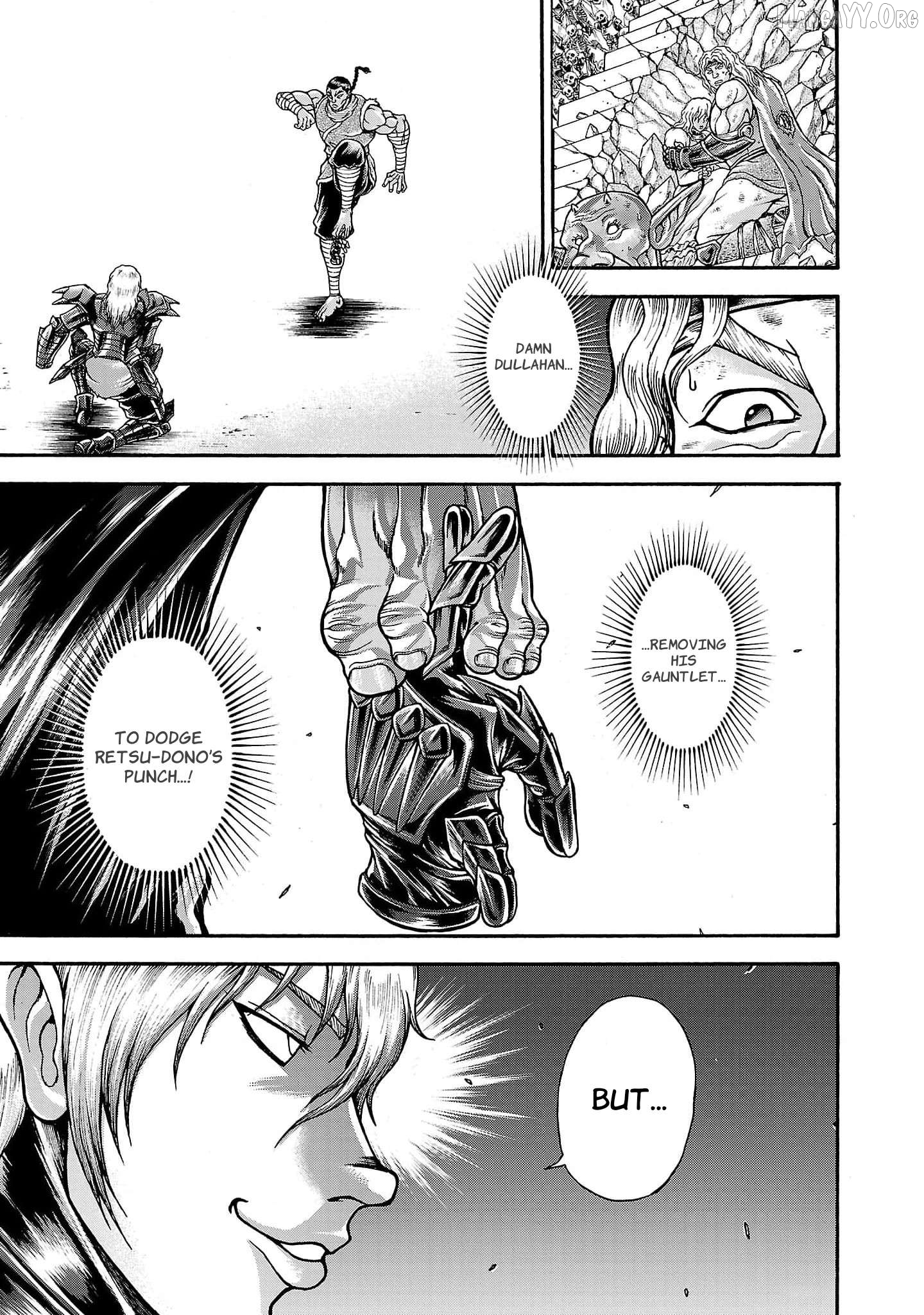 Baki Gaiden – Retsu Kaioh Isekai Tensei Shitemo Ikkō Kamawan! Chapter 57 - page 9