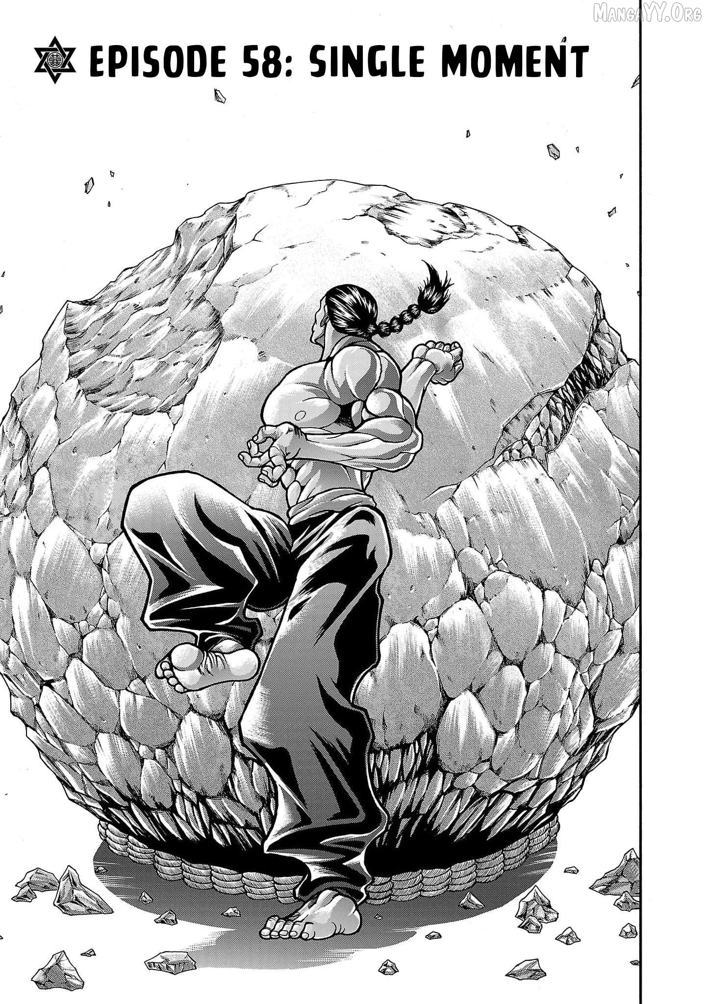 Baki Gaiden – Retsu Kaioh Isekai Tensei Shitemo Ikkō Kamawan! Chapter 58 - page 1