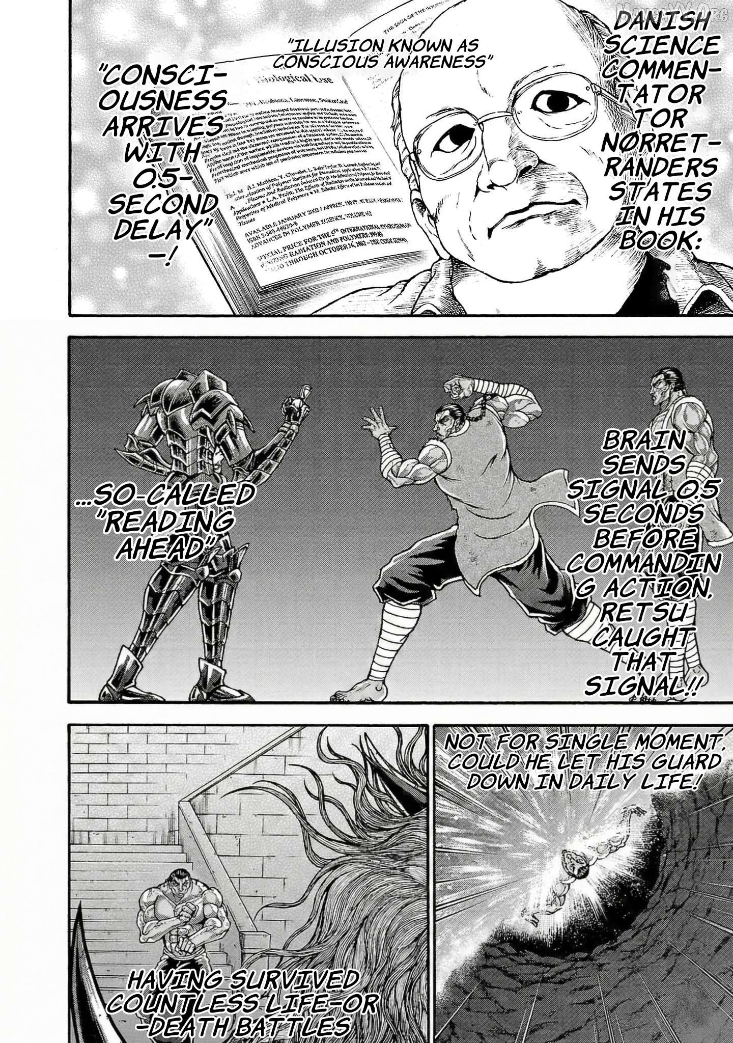Baki Gaiden – Retsu Kaioh Isekai Tensei Shitemo Ikkō Kamawan! Chapter 58 - page 13