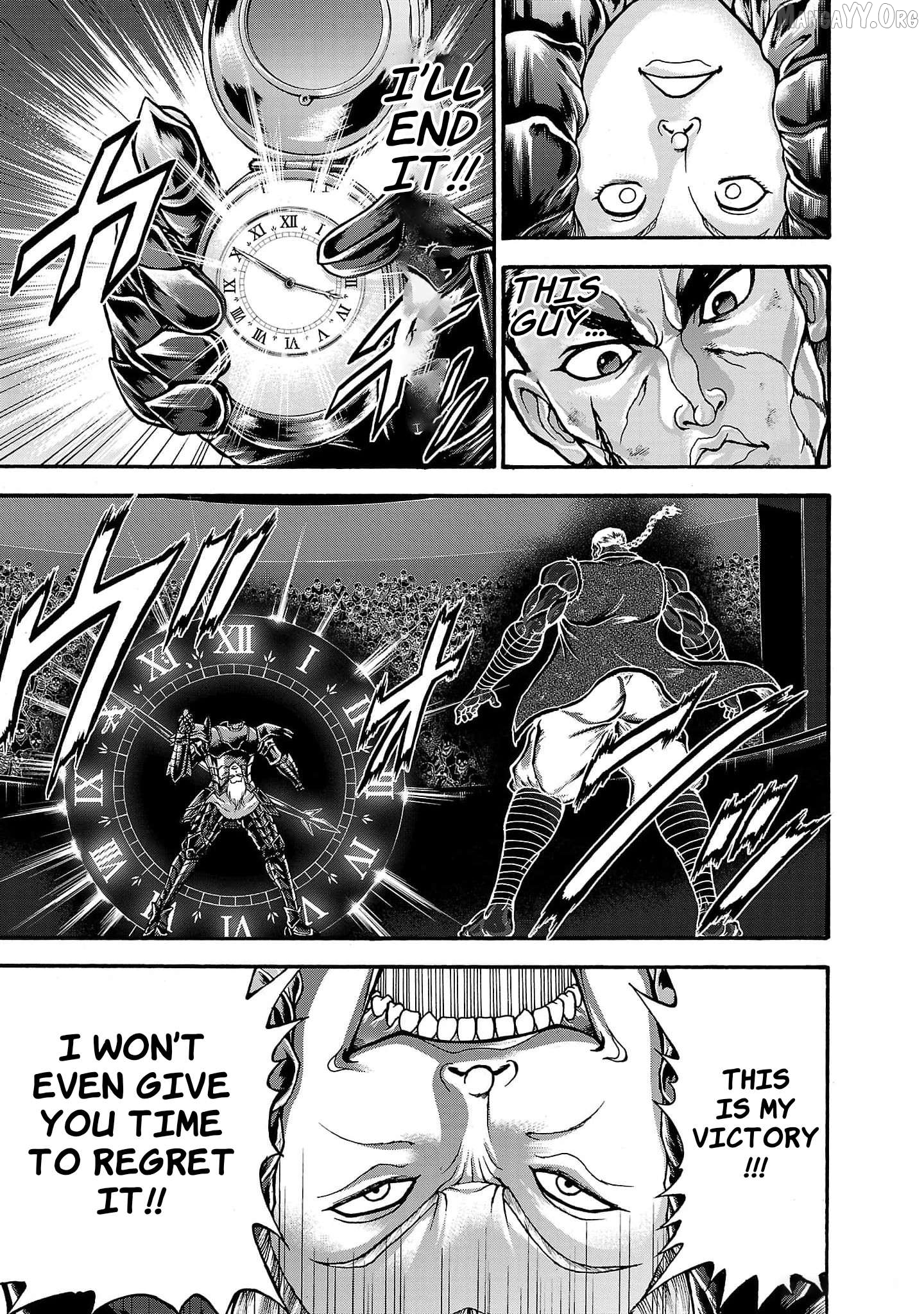 Baki Gaiden – Retsu Kaioh Isekai Tensei Shitemo Ikkō Kamawan! Chapter 58 - page 9