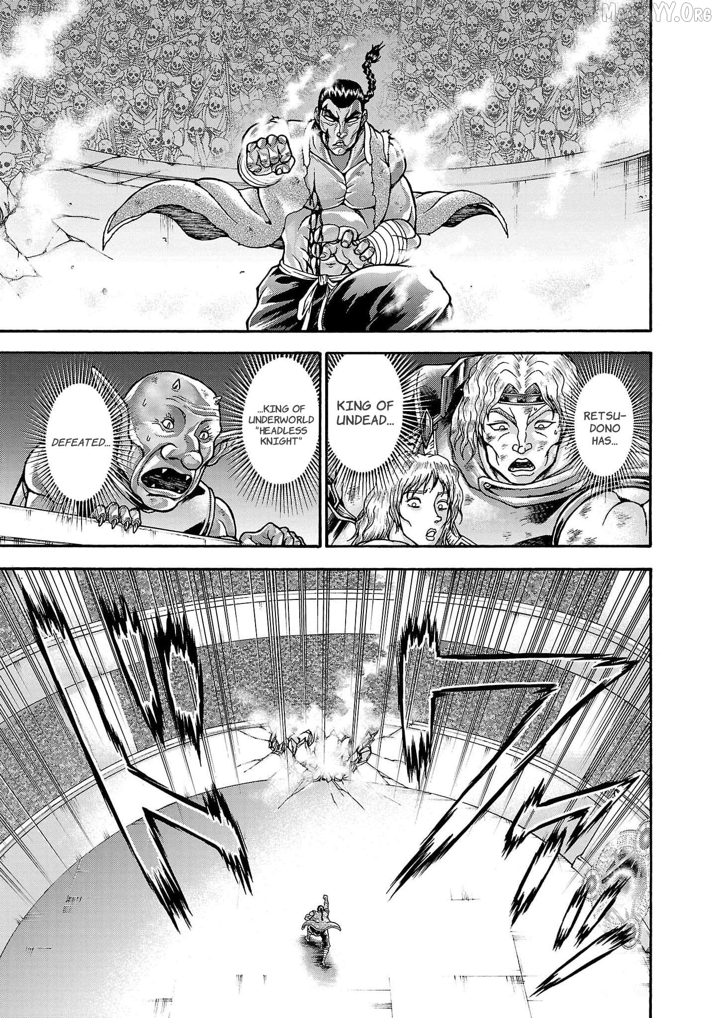 Baki Gaiden – Retsu Kaioh Isekai Tensei Shitemo Ikkō Kamawan! Chapter 59 - page 14