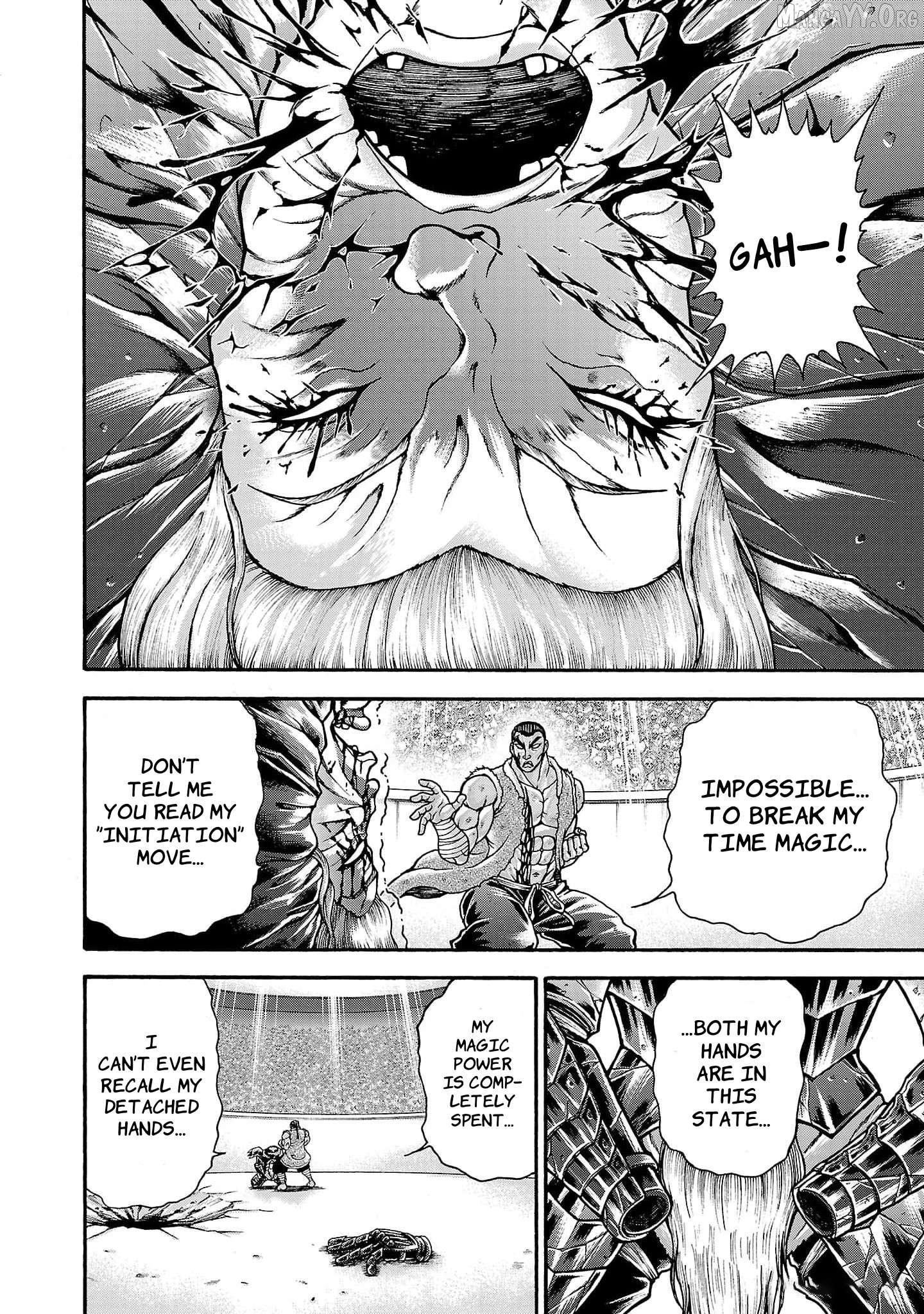 Baki Gaiden – Retsu Kaioh Isekai Tensei Shitemo Ikkō Kamawan! Chapter 59 - page 2