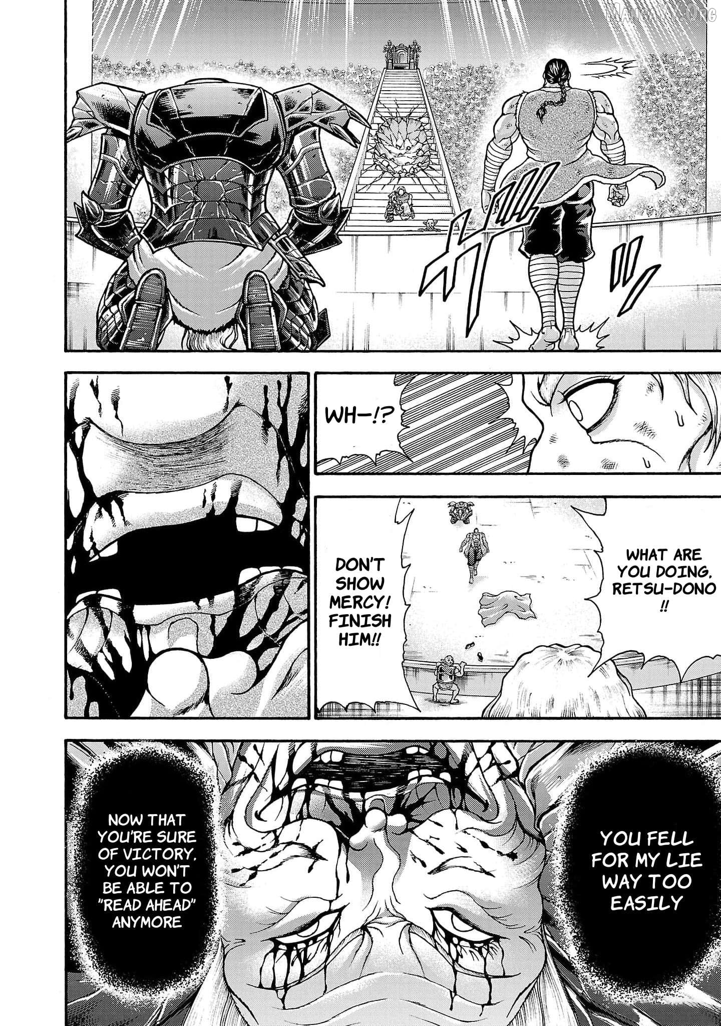 Baki Gaiden – Retsu Kaioh Isekai Tensei Shitemo Ikkō Kamawan! Chapter 59 - page 4