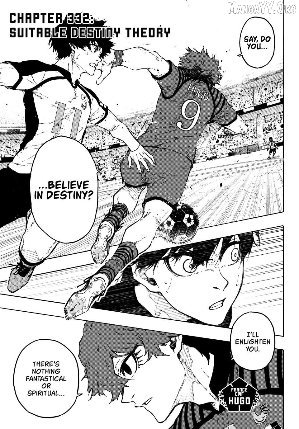 Blue Lock Chapter 332 - page 1