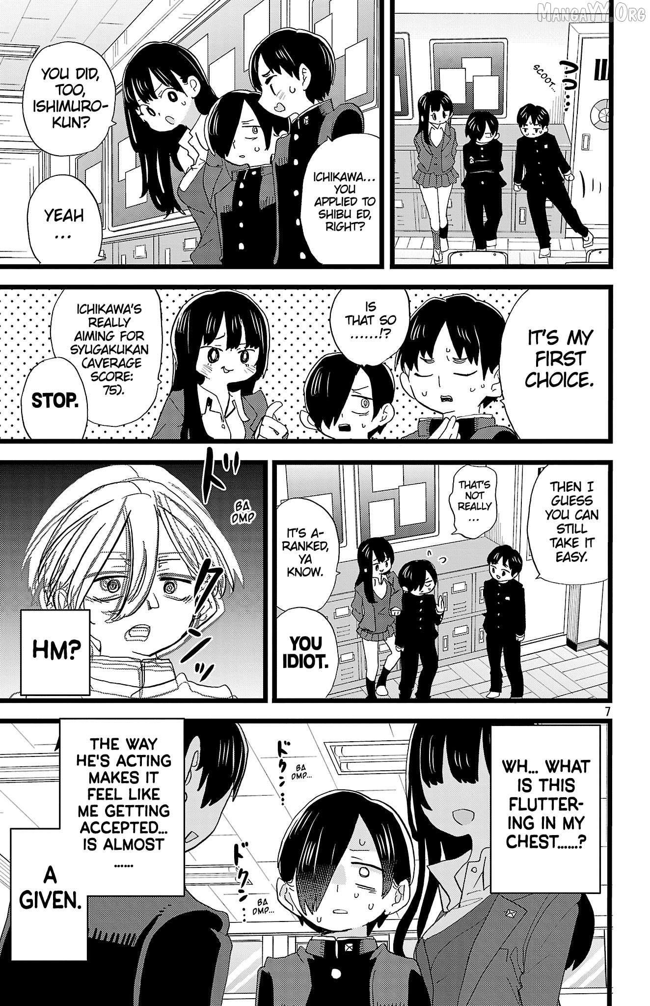 Boku no Kokoro no Yabai yatsu Chapter 183 - page 8