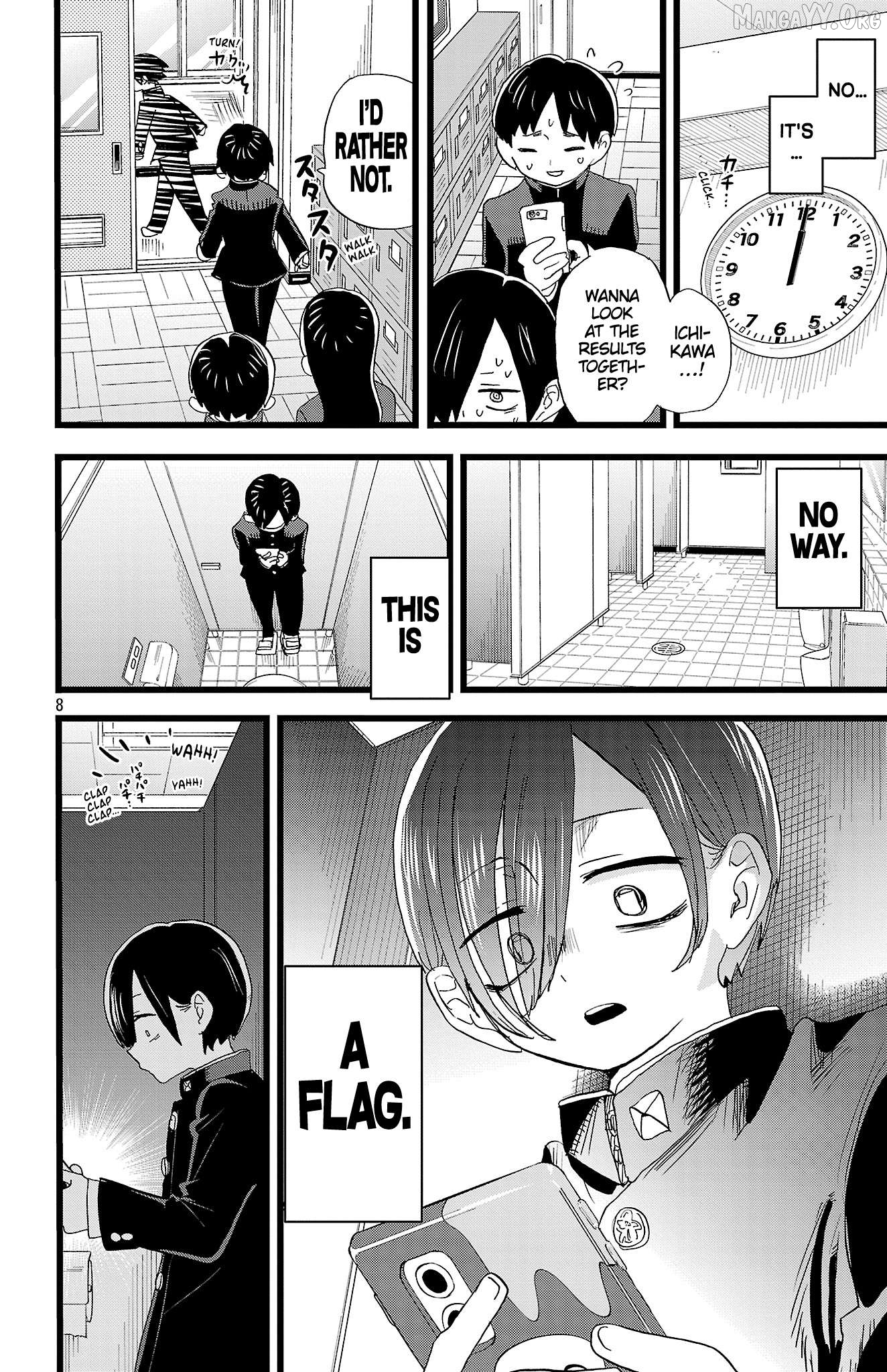 Boku no Kokoro no Yabai yatsu Chapter 183 - page 9