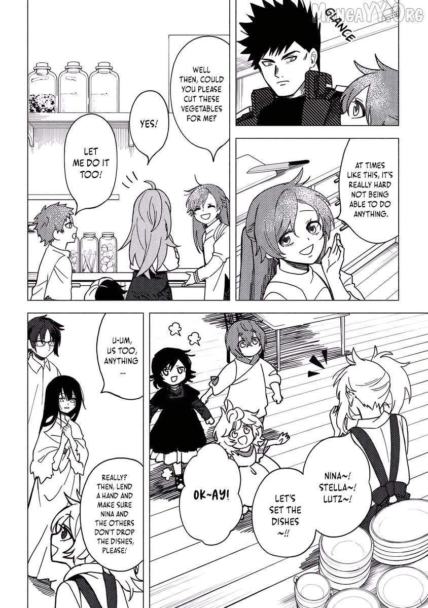 Akuninzura Shita B-Kyuu Boukensha - Shujinkou To Sono Osananajimi-Tachi No Papa Ni Naru Chapter 19.1 - page 12